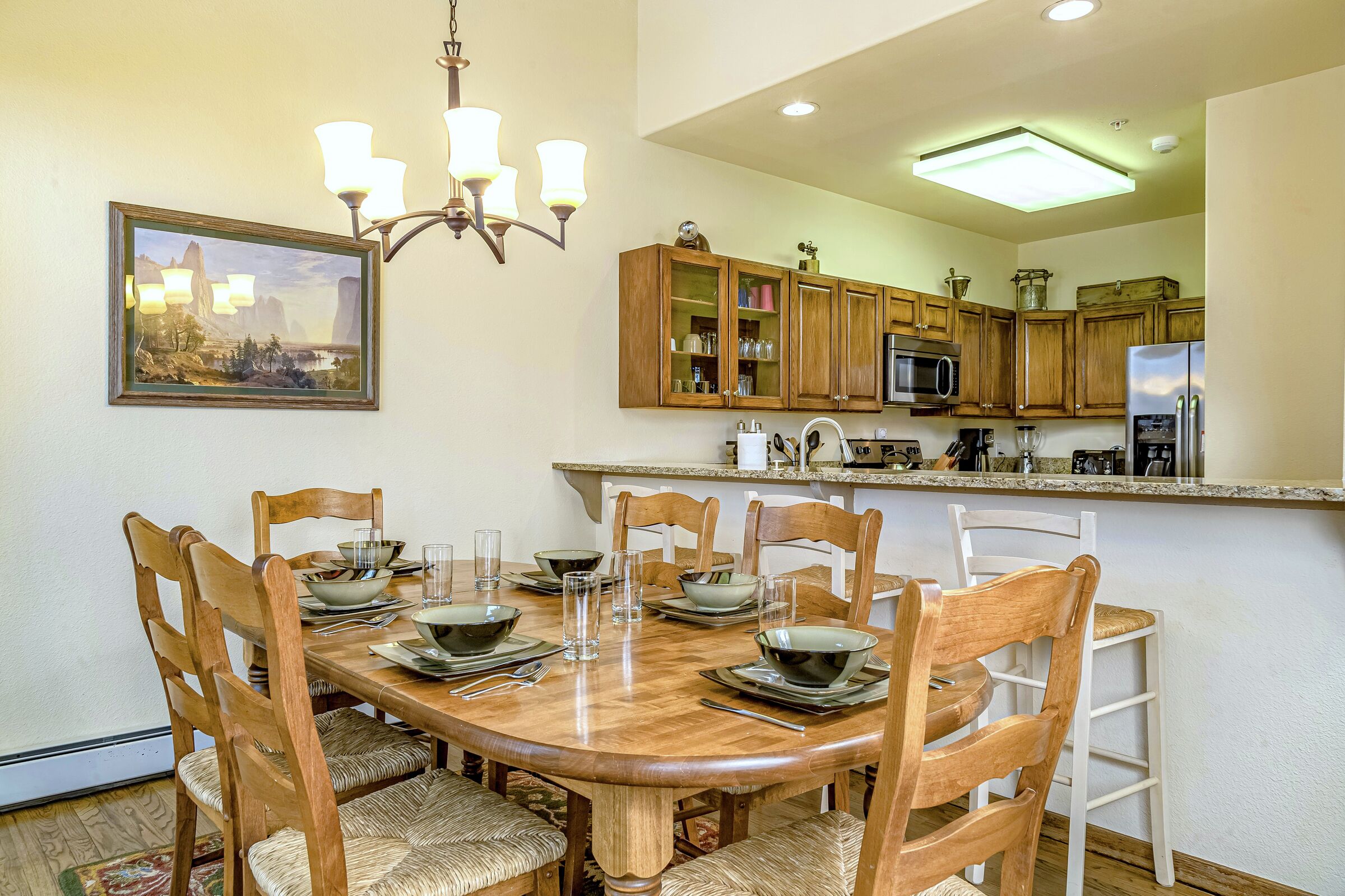 #3 - Village Haven - Dining Room & Kitchen