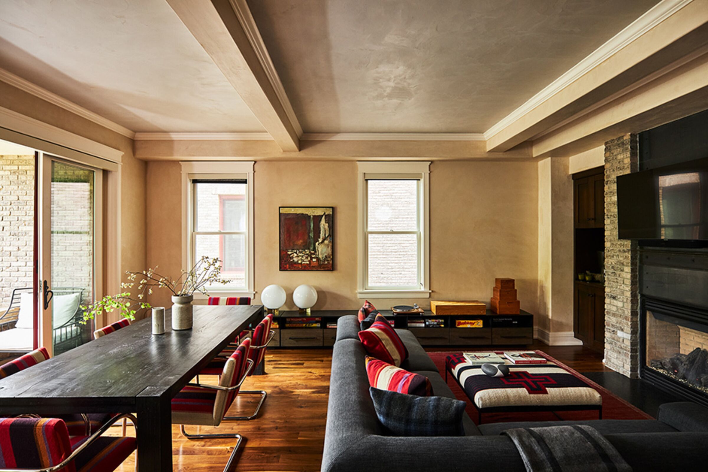 2 Bdrm 2.5 Bath - Living Room & Dining Room
