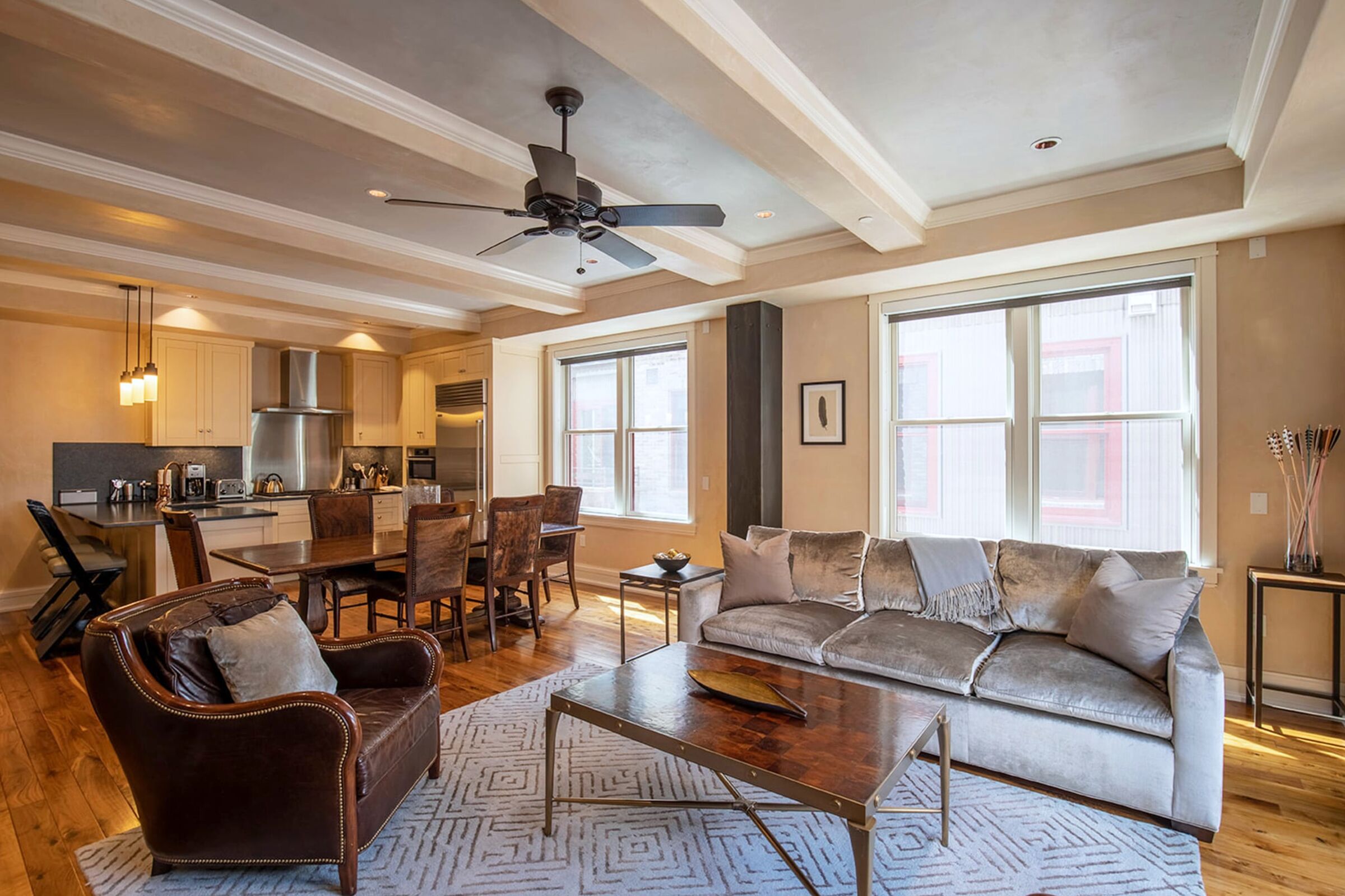 2 Bdrm 2 Bath - Living Room & Dining Room