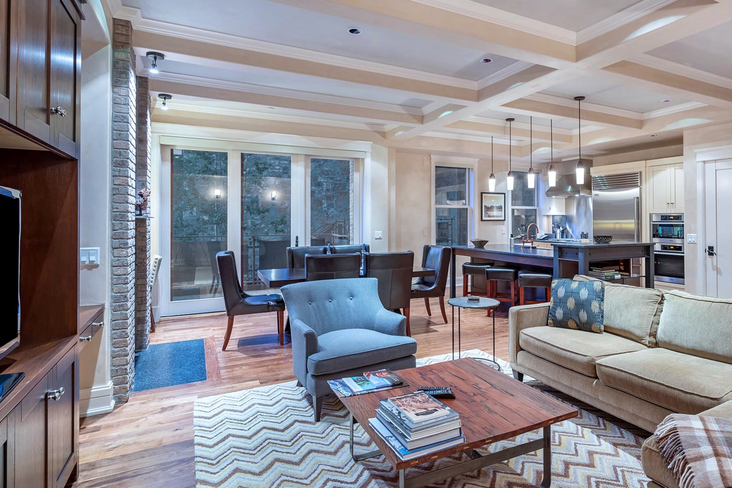 2 Bdrm 2 Bath - Living Room & Dining Room