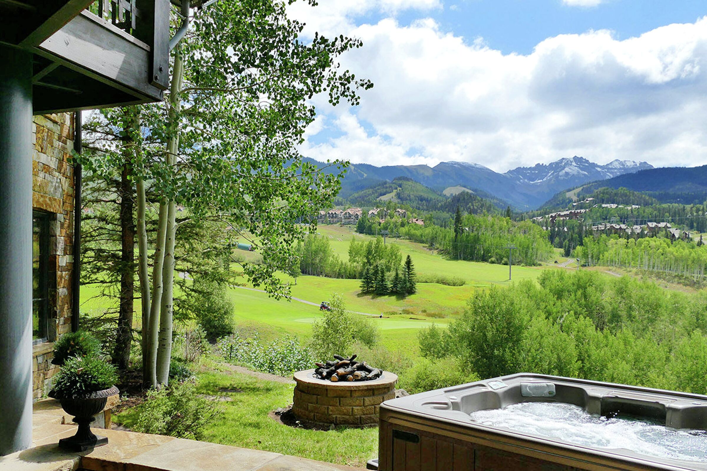 Patio with Hot Tub
