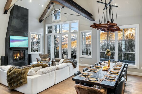 Living Room & Dining Room