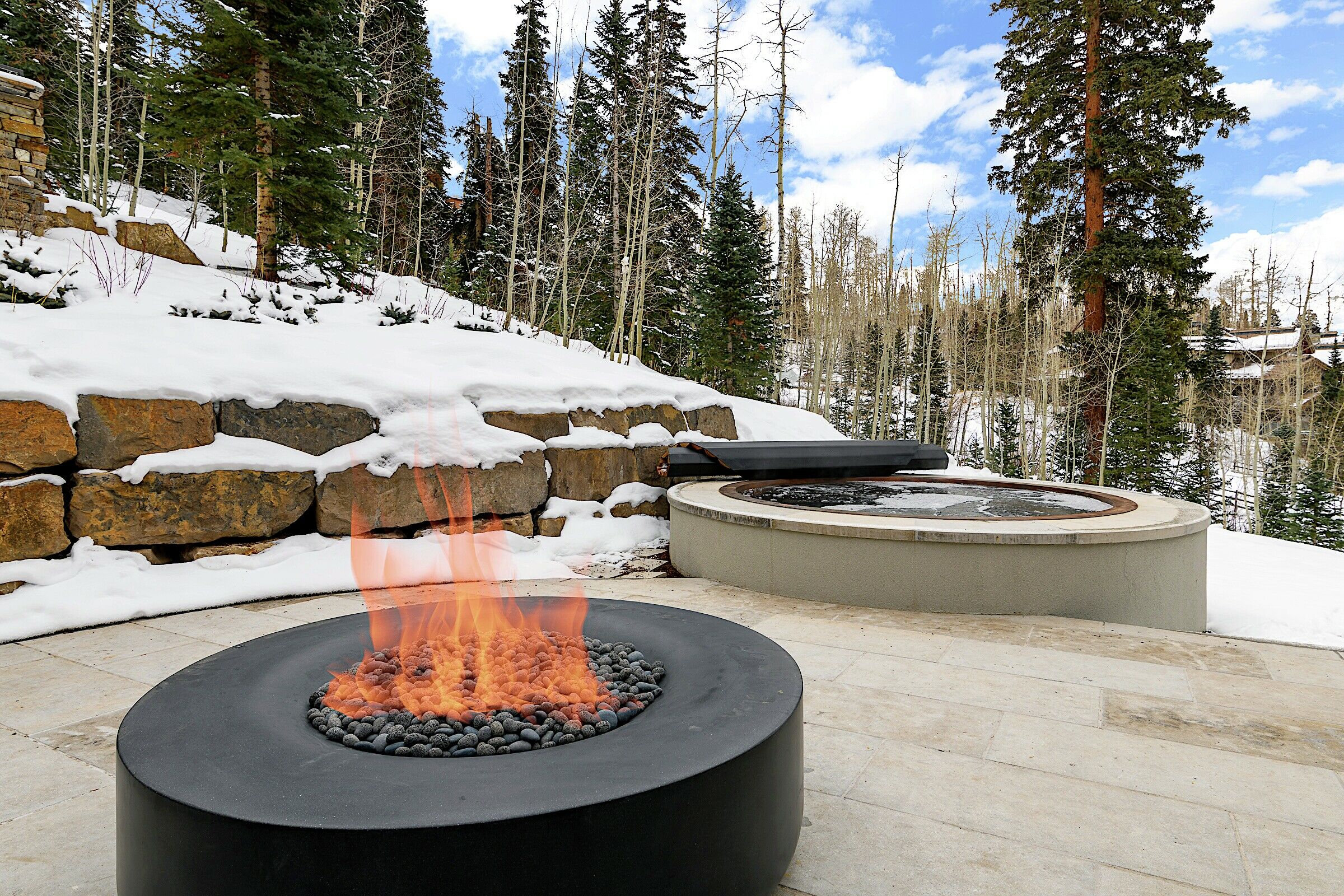 Patio with Hot Tub