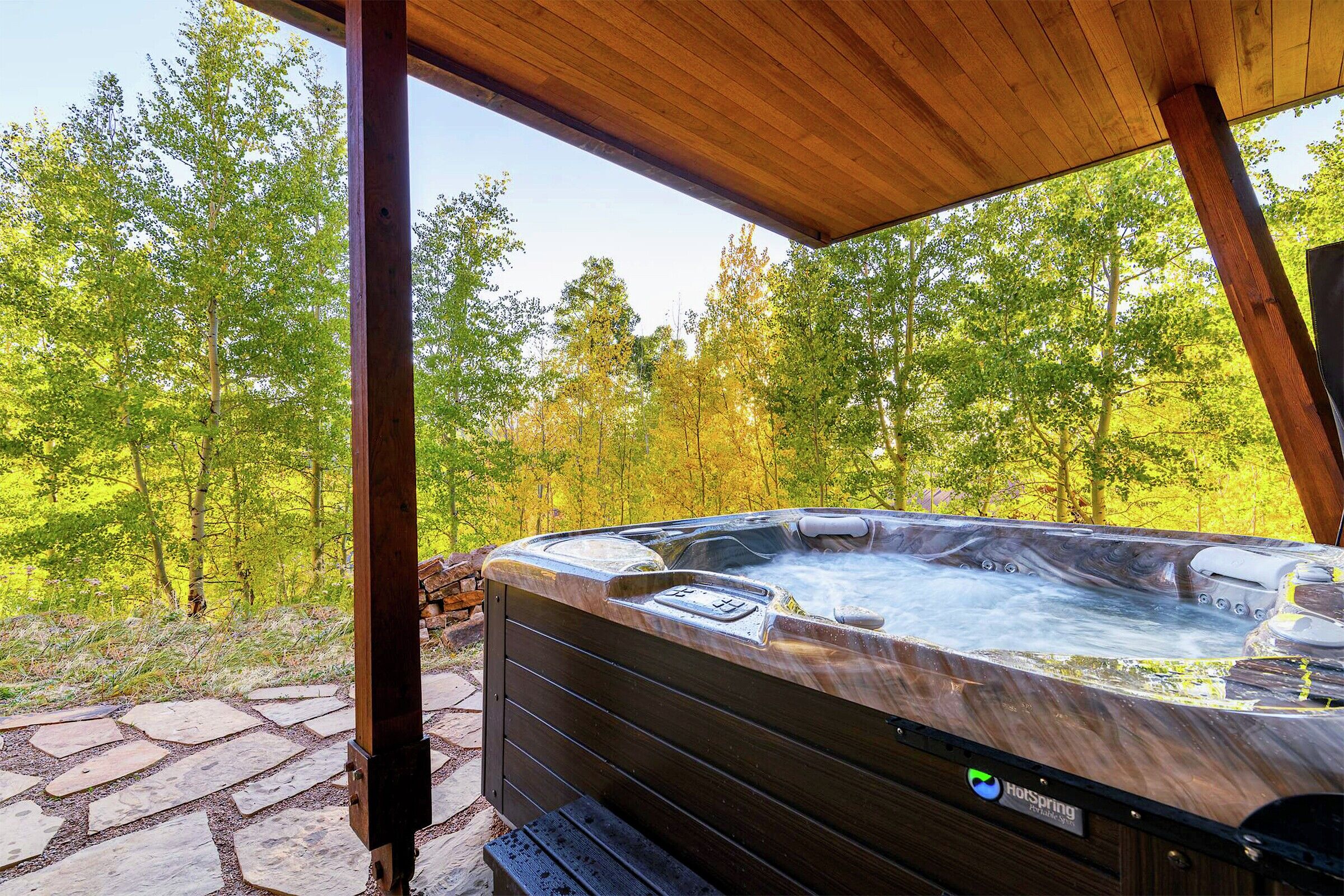 Patio with Hot Tub