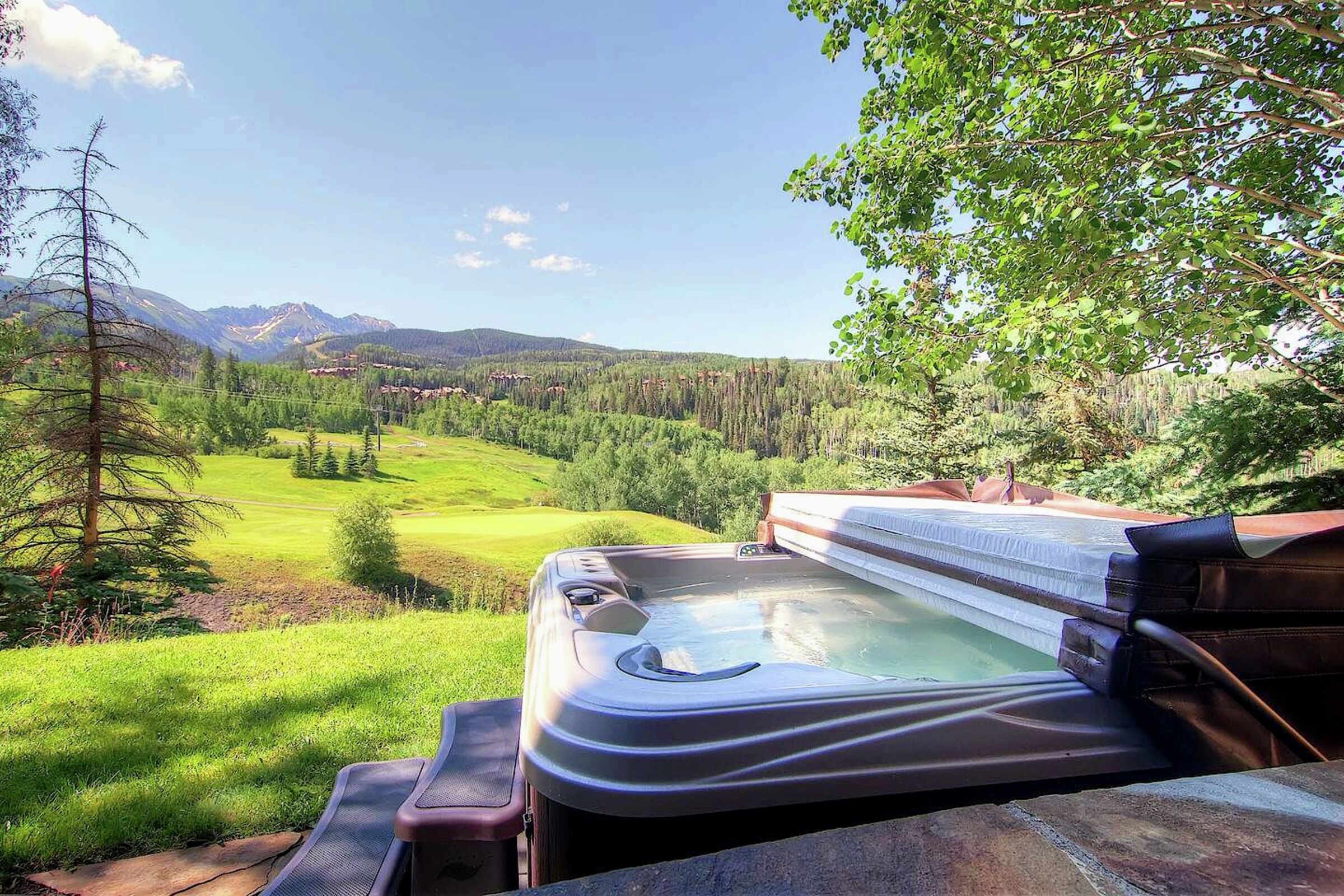 Patio with Hot Tub