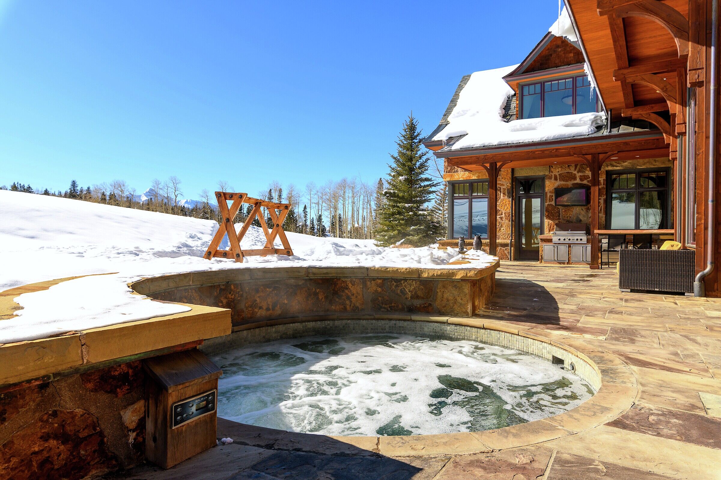 Patio with Hot Tub