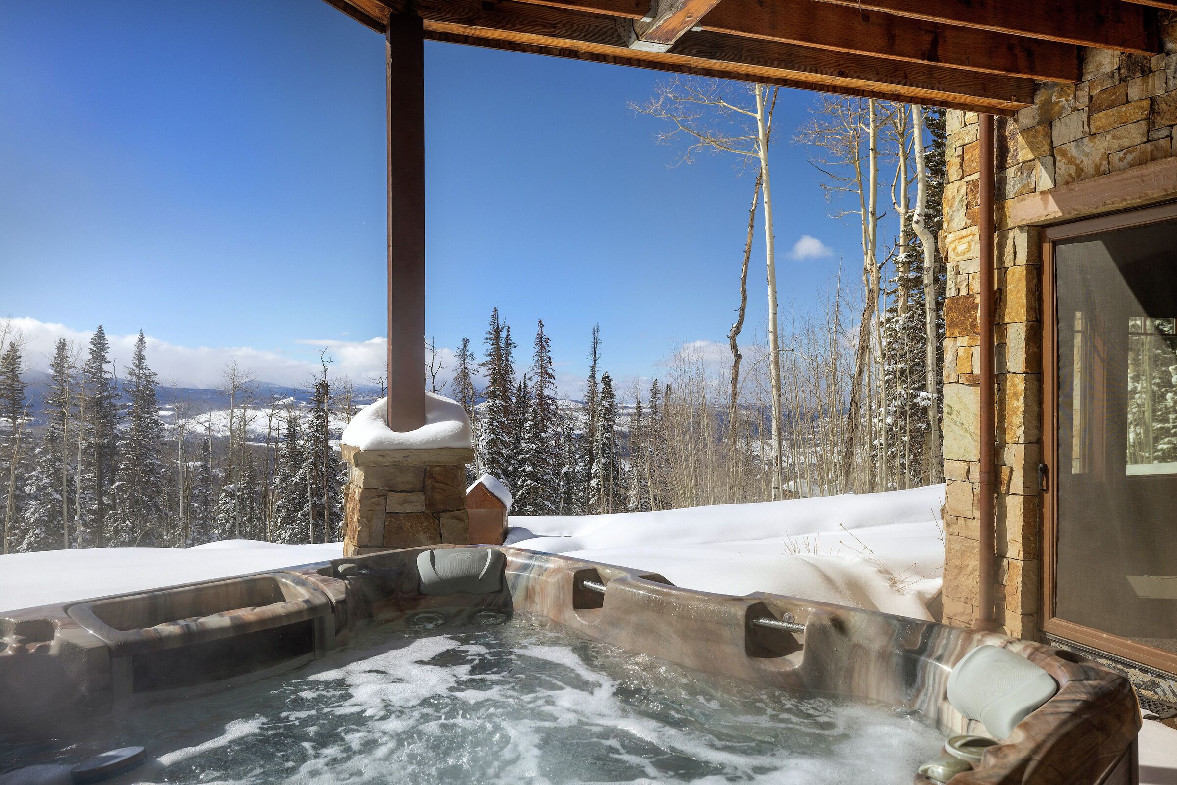 Patio with Hot Tub