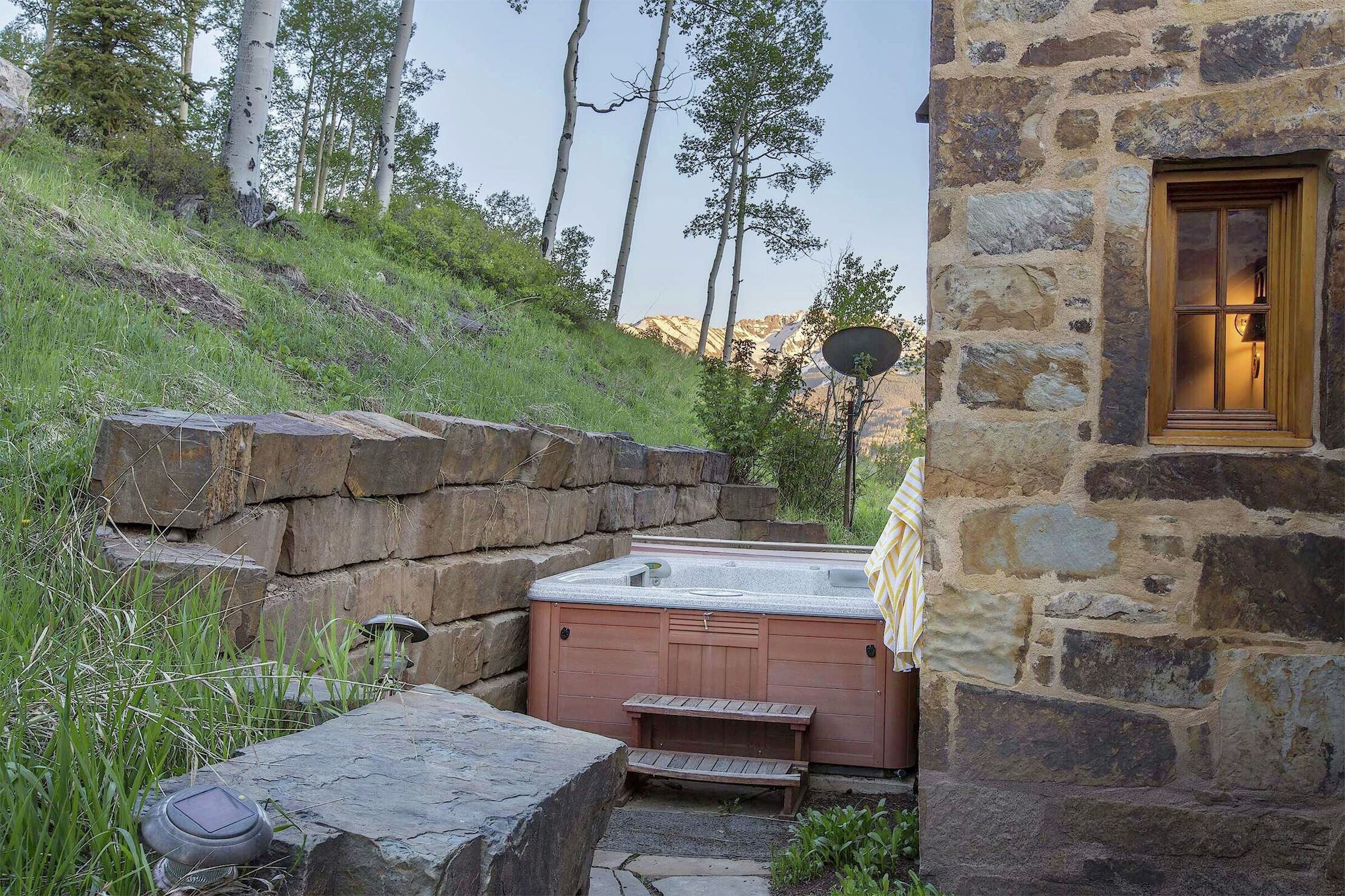 Patio with Hot Tub