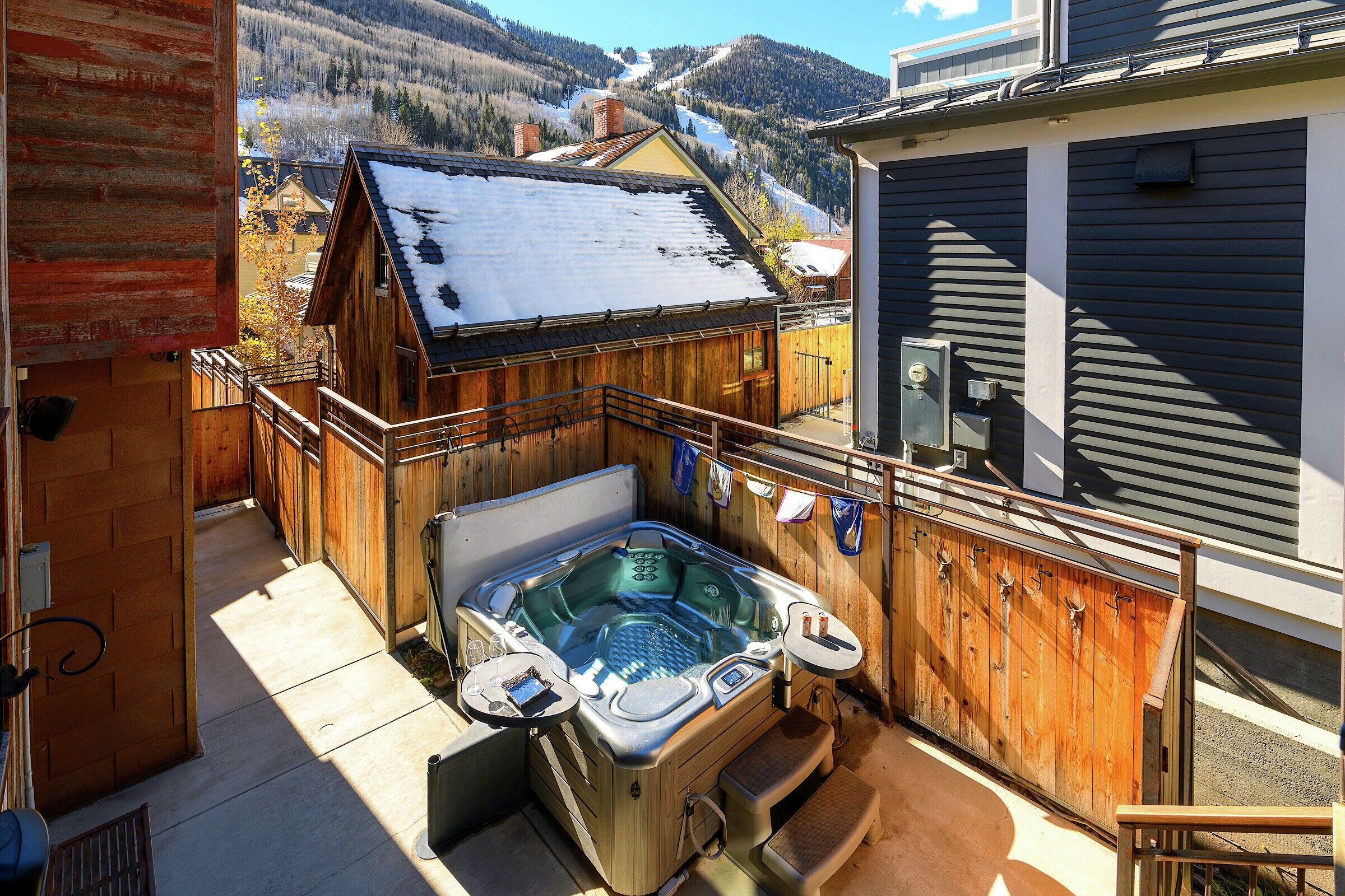 Patio with Hot Tub