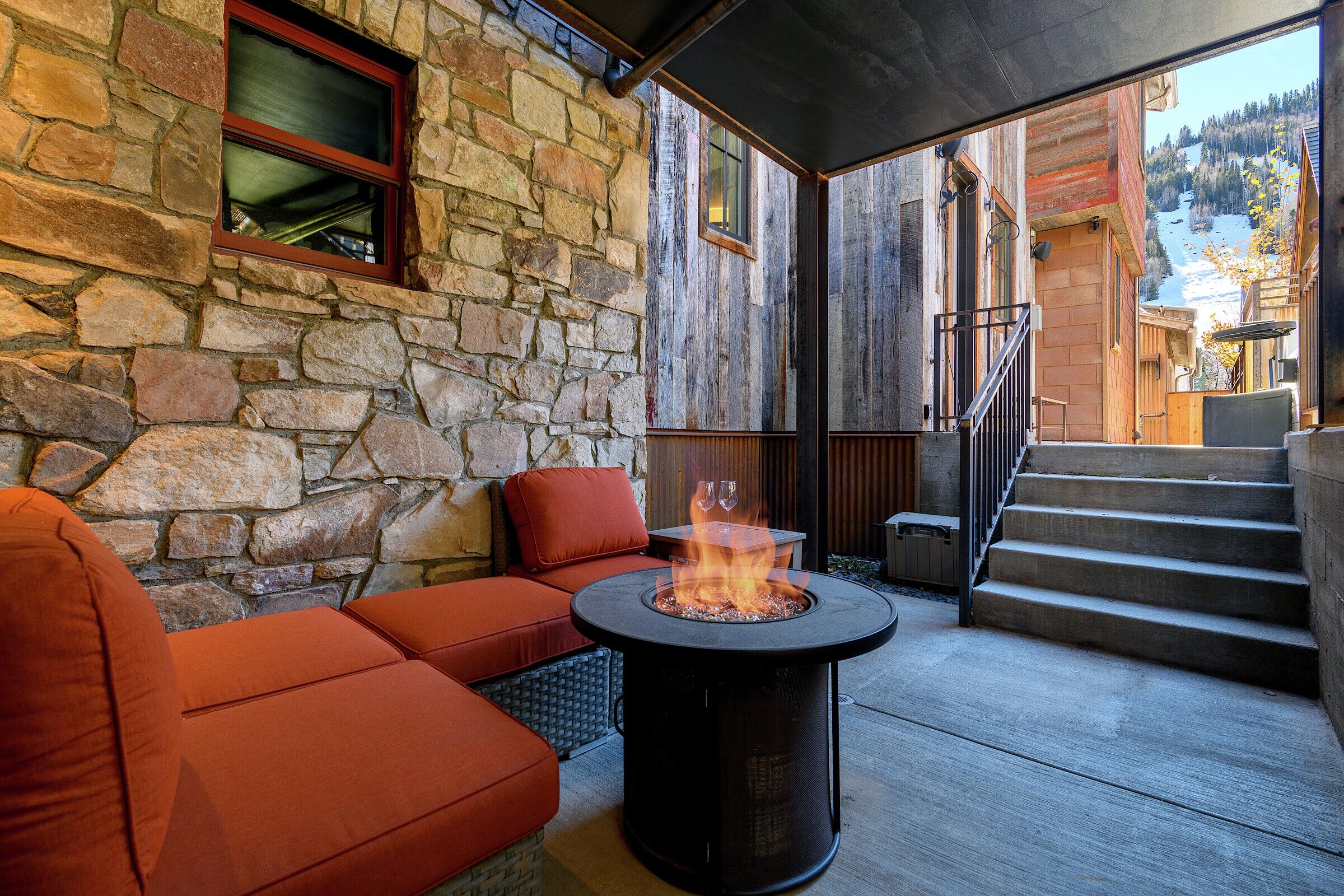 Patio with Fire Pit