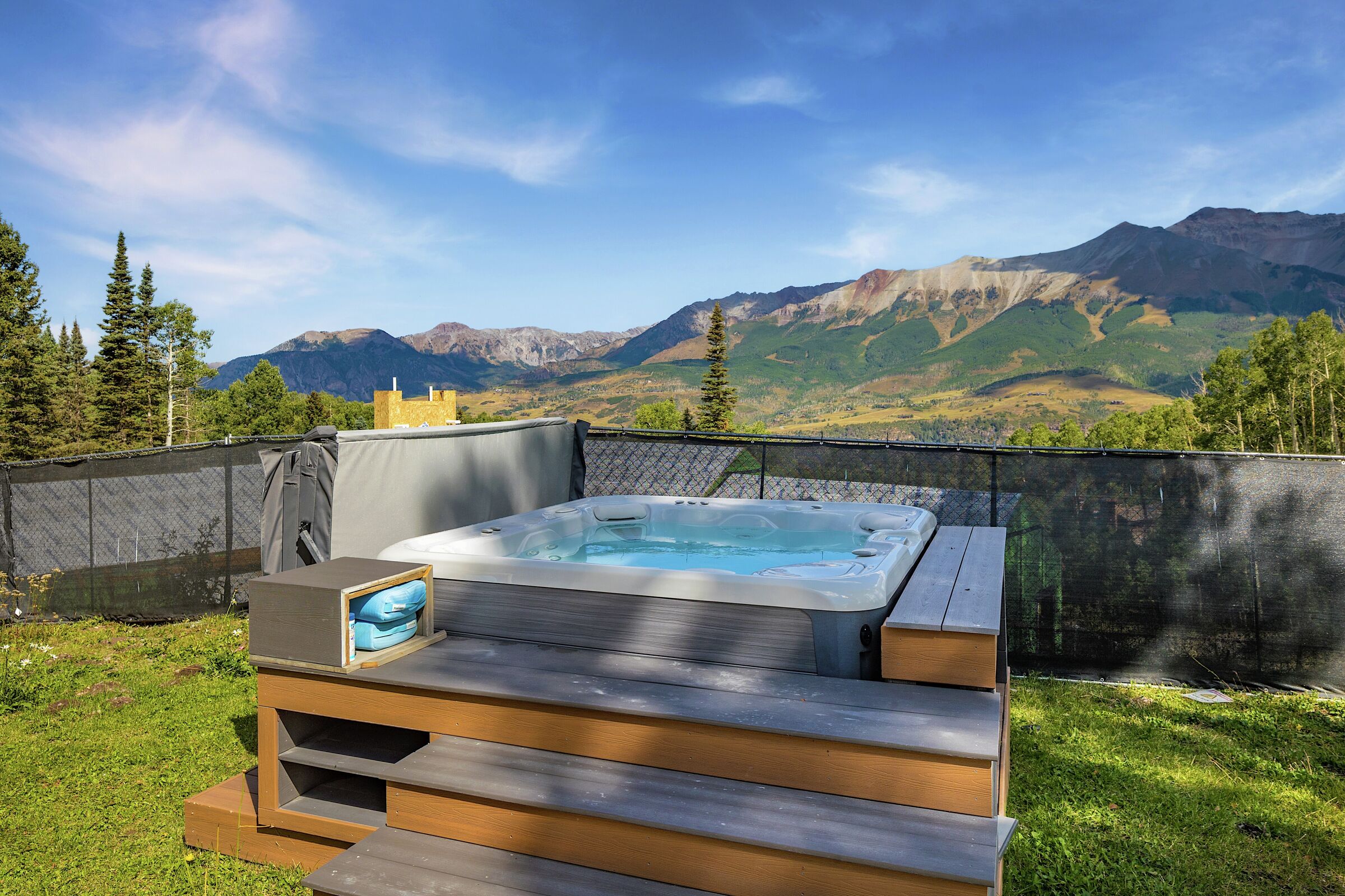Patio with Hot Tub