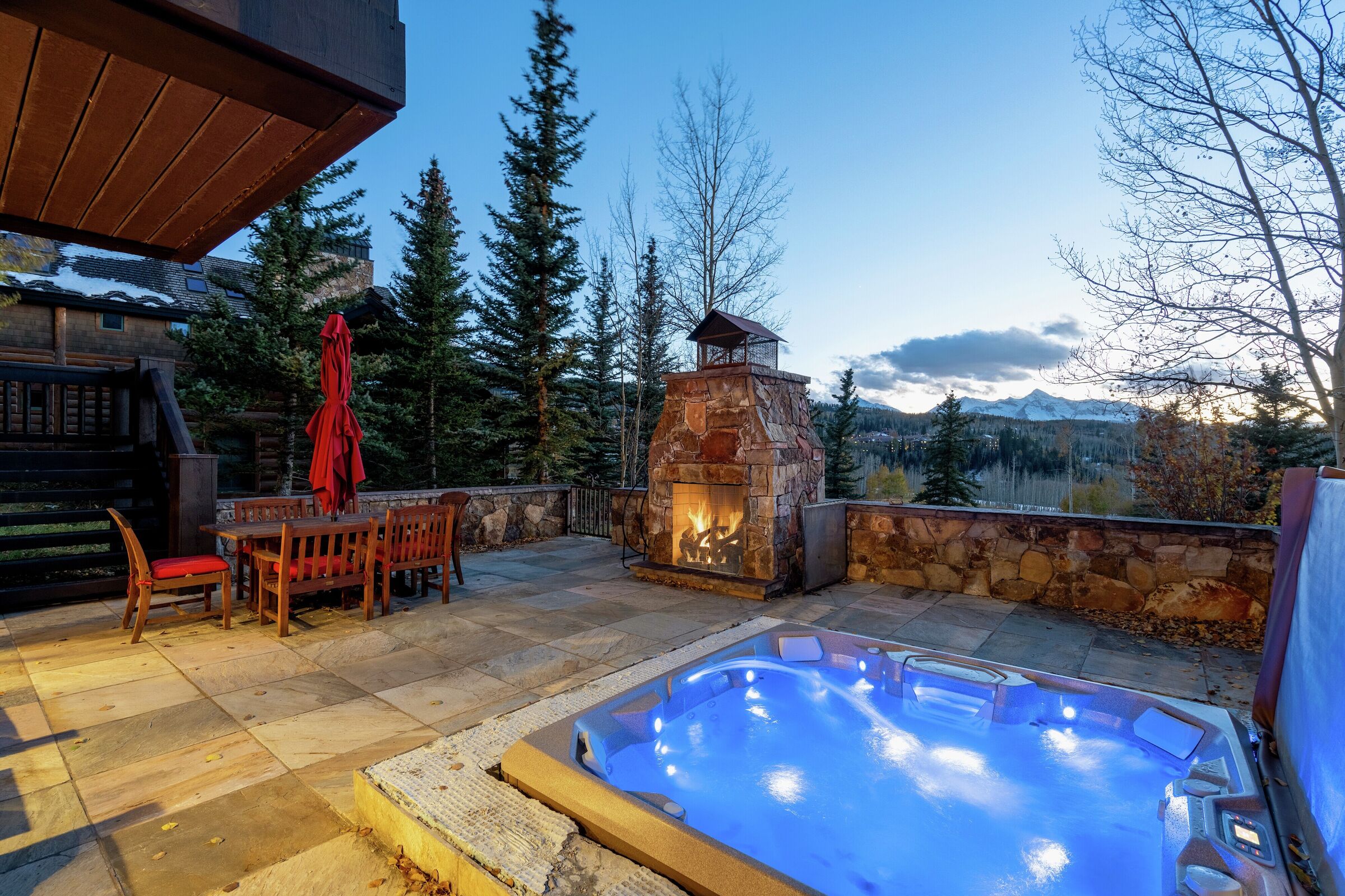 Patio with Hot Tub