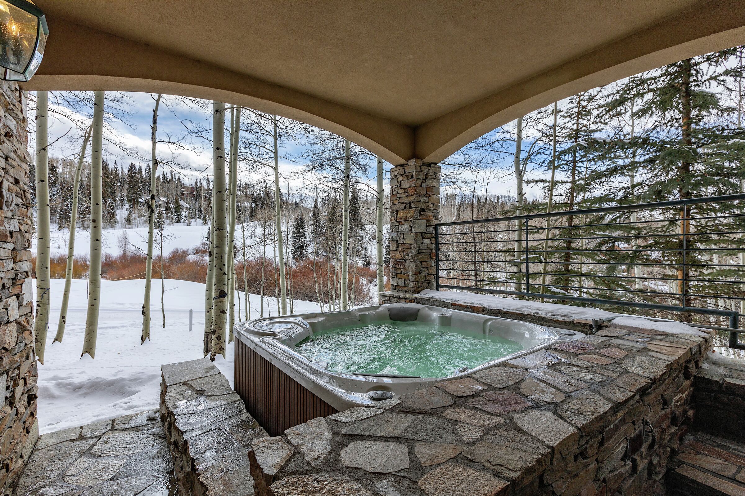 Patio with Hot Tub