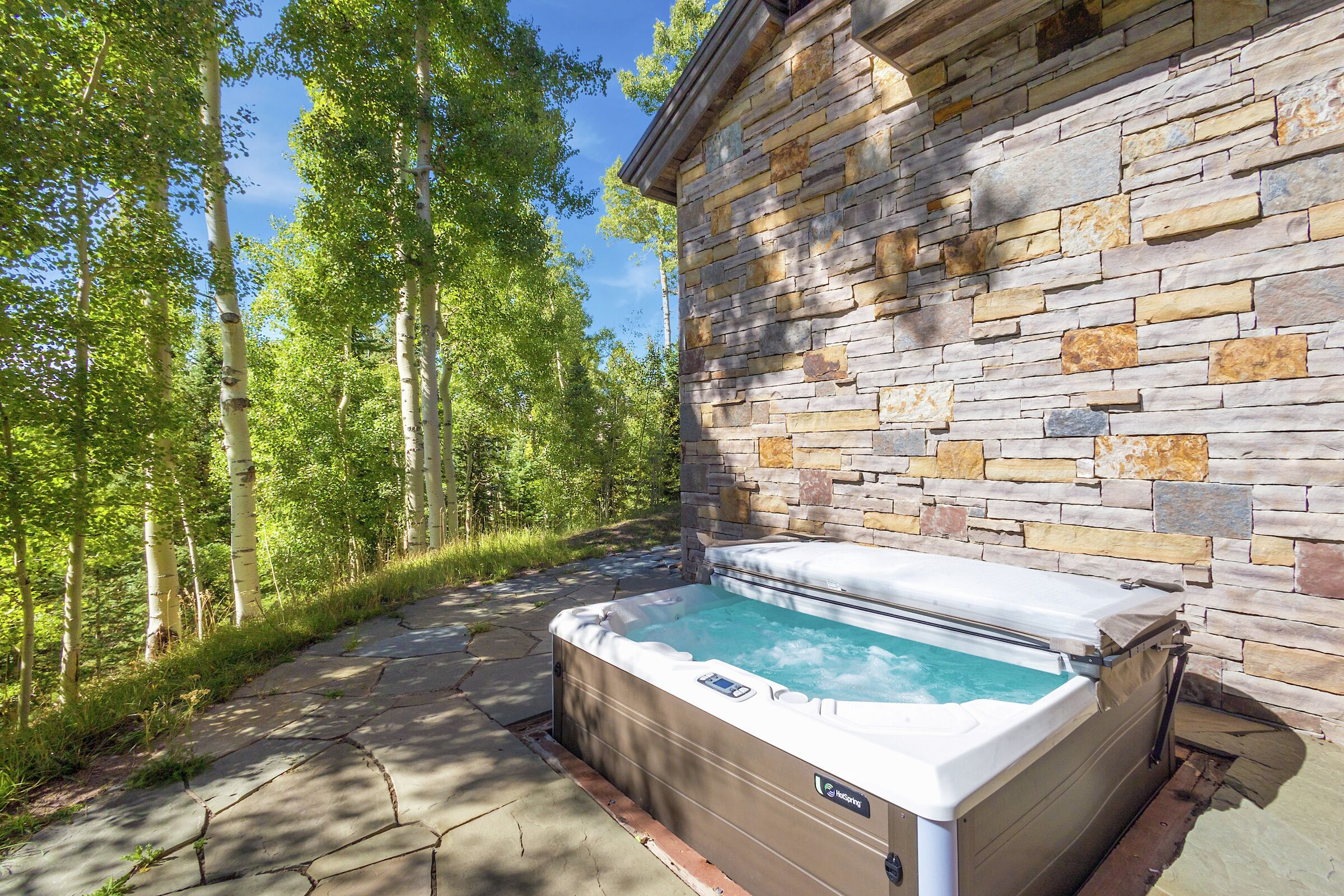 Patio with Hot Tub