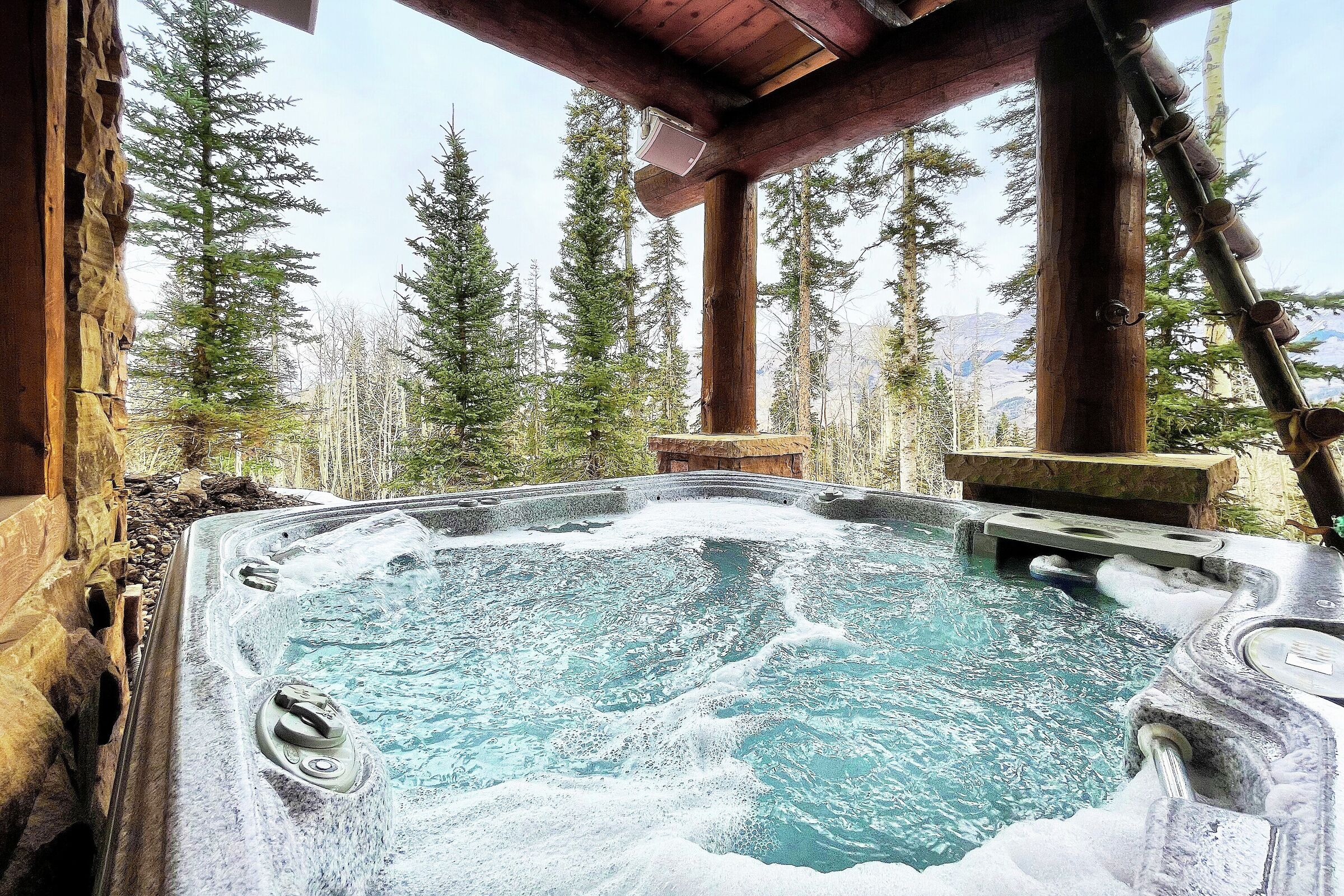 Patio with Hot Tub