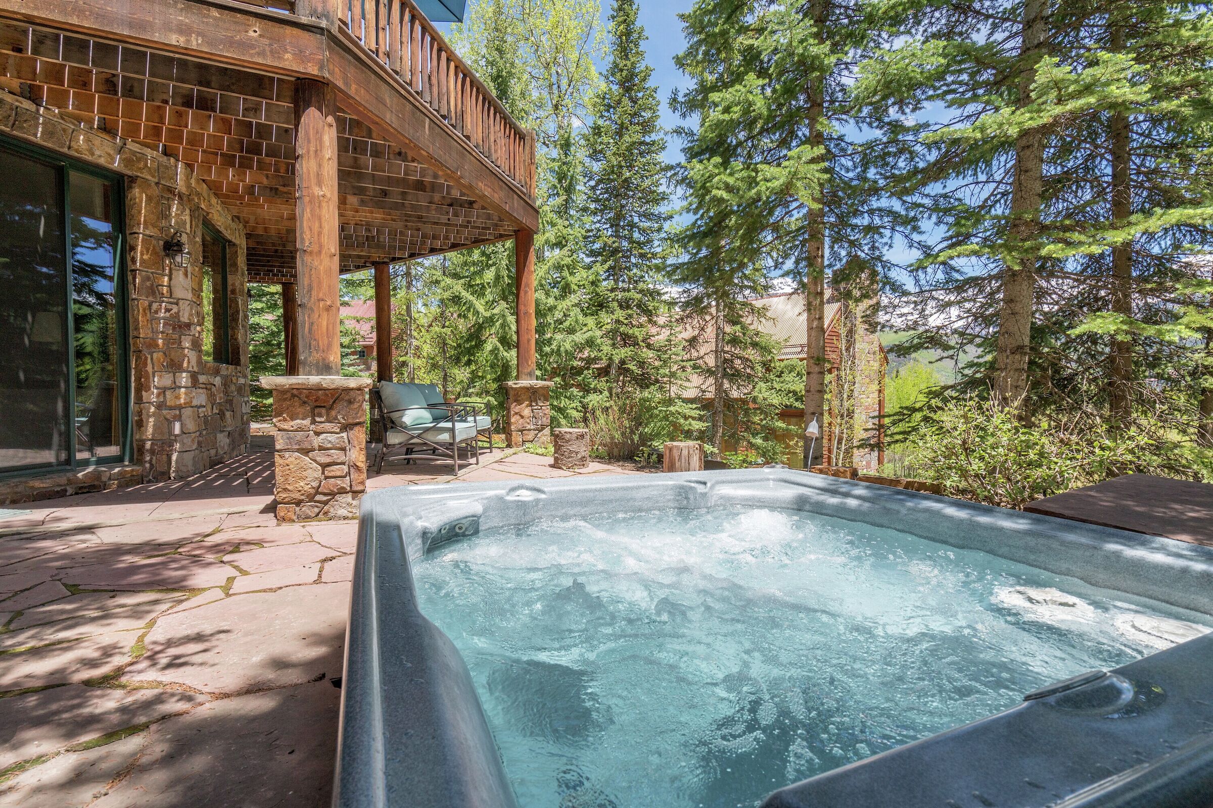 Patio with Hot Tub