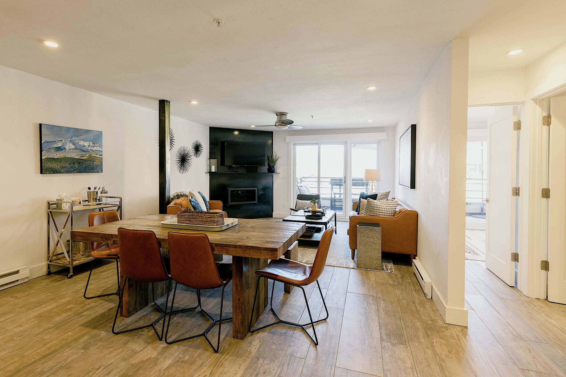 Dining Room & Living Room