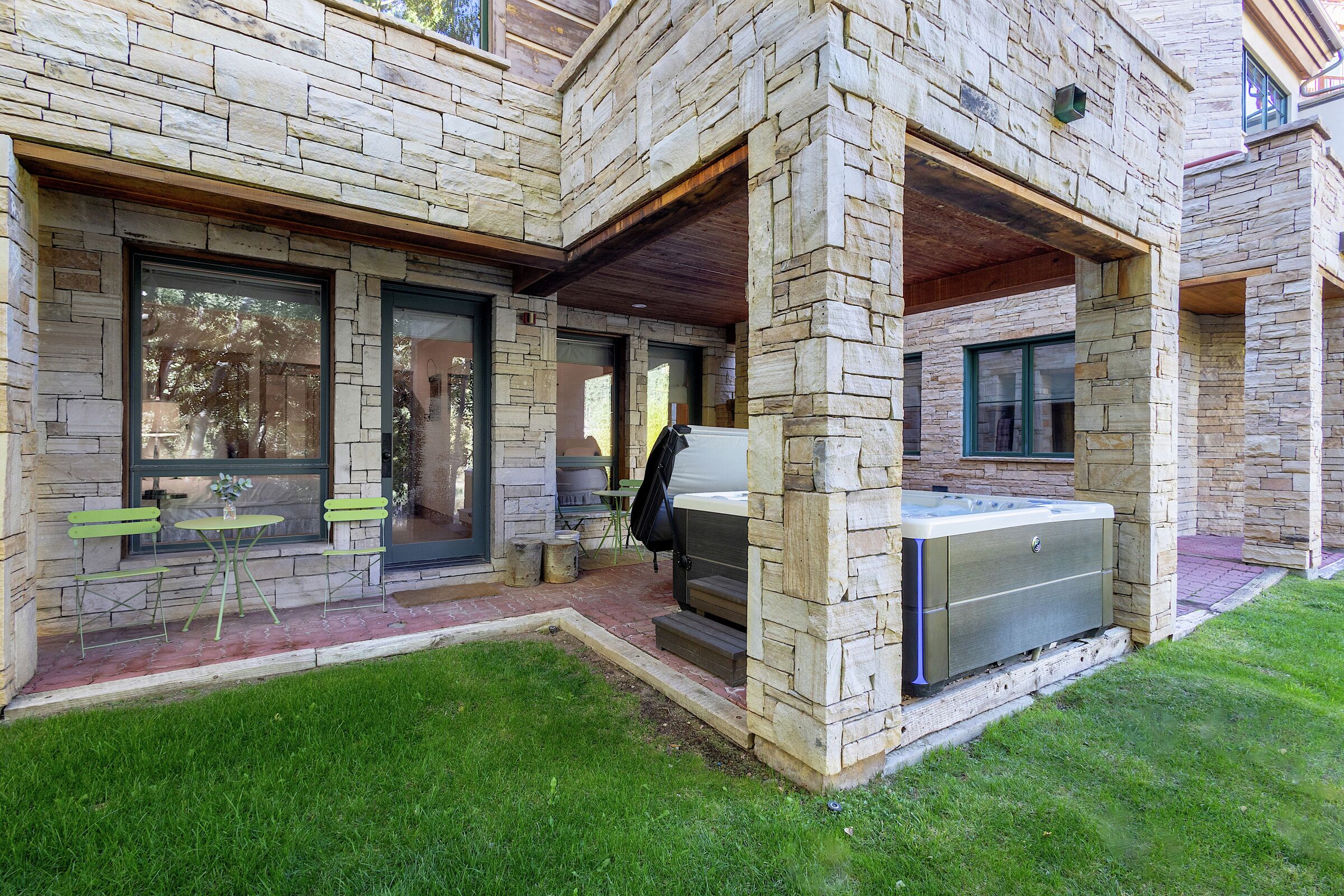 Patio with Hot Tub