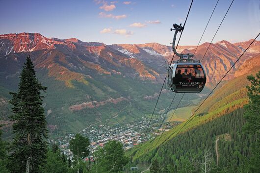  Telluride, Valley, Allred's, Gondola, Summer, scenic 