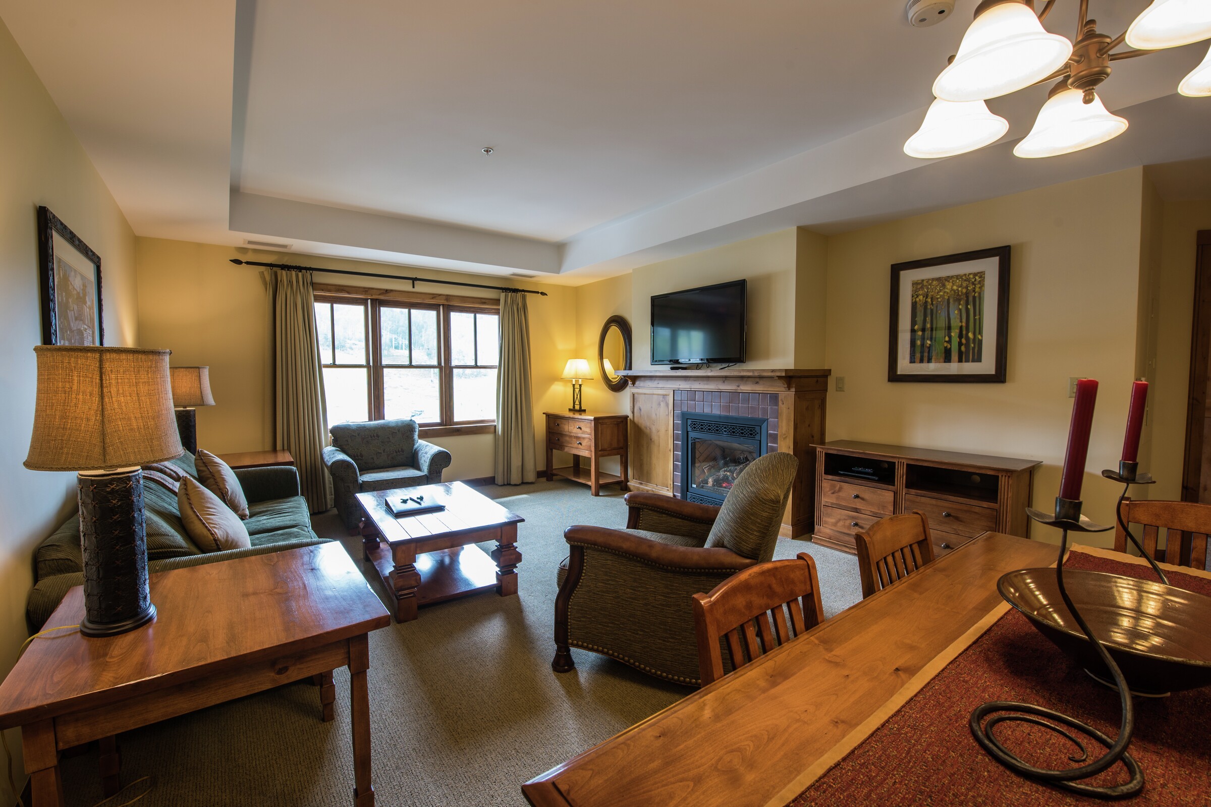 One Bedroom One Bath Living Room