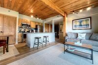 Living Area & Kitchen