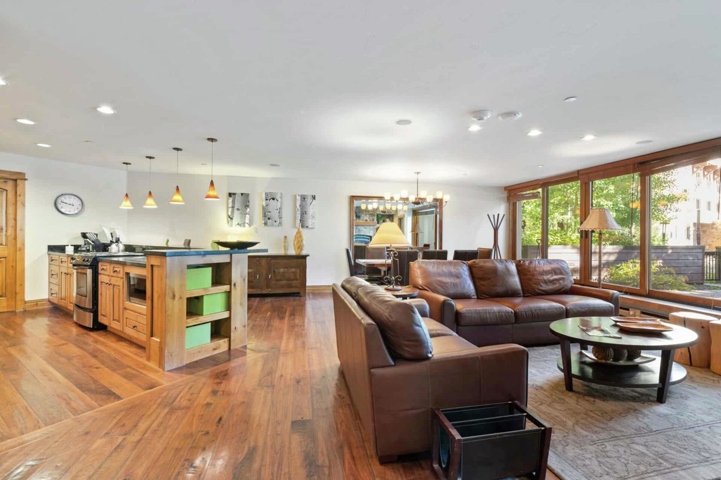Living Room & Kitchen