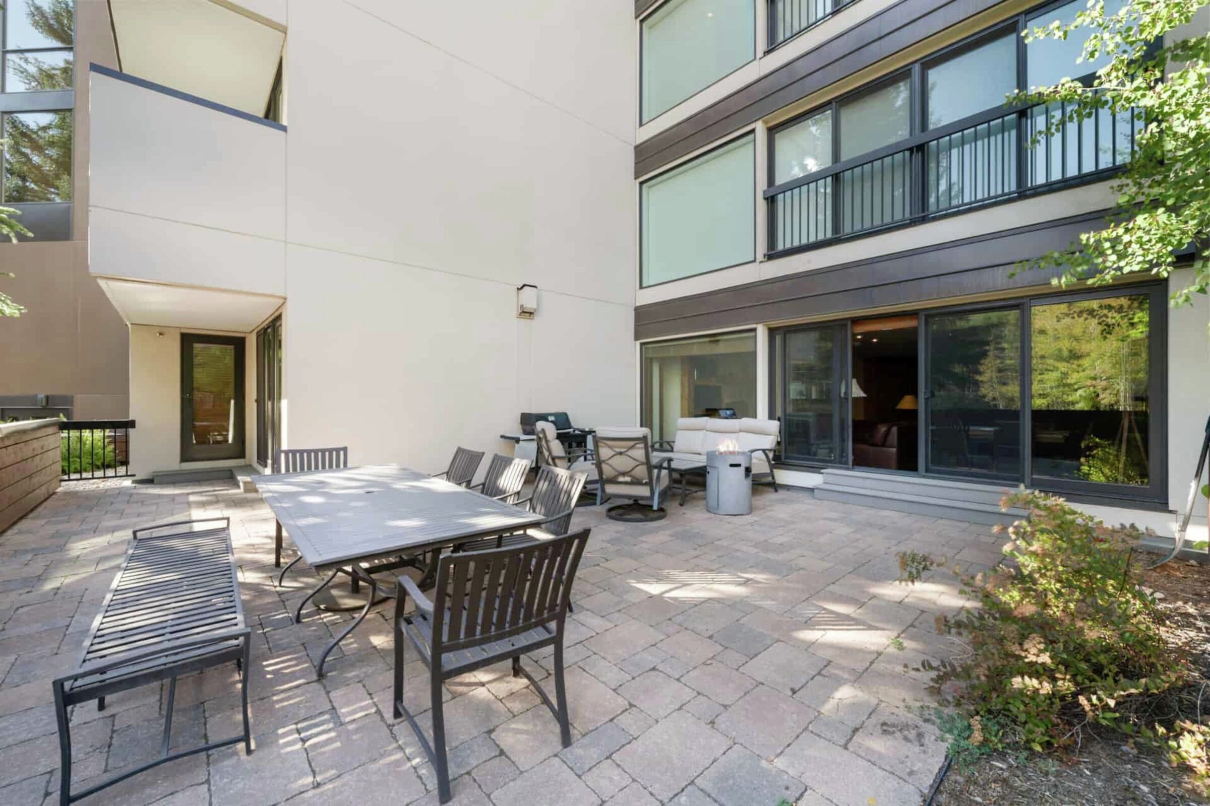 Balcony with BBQ