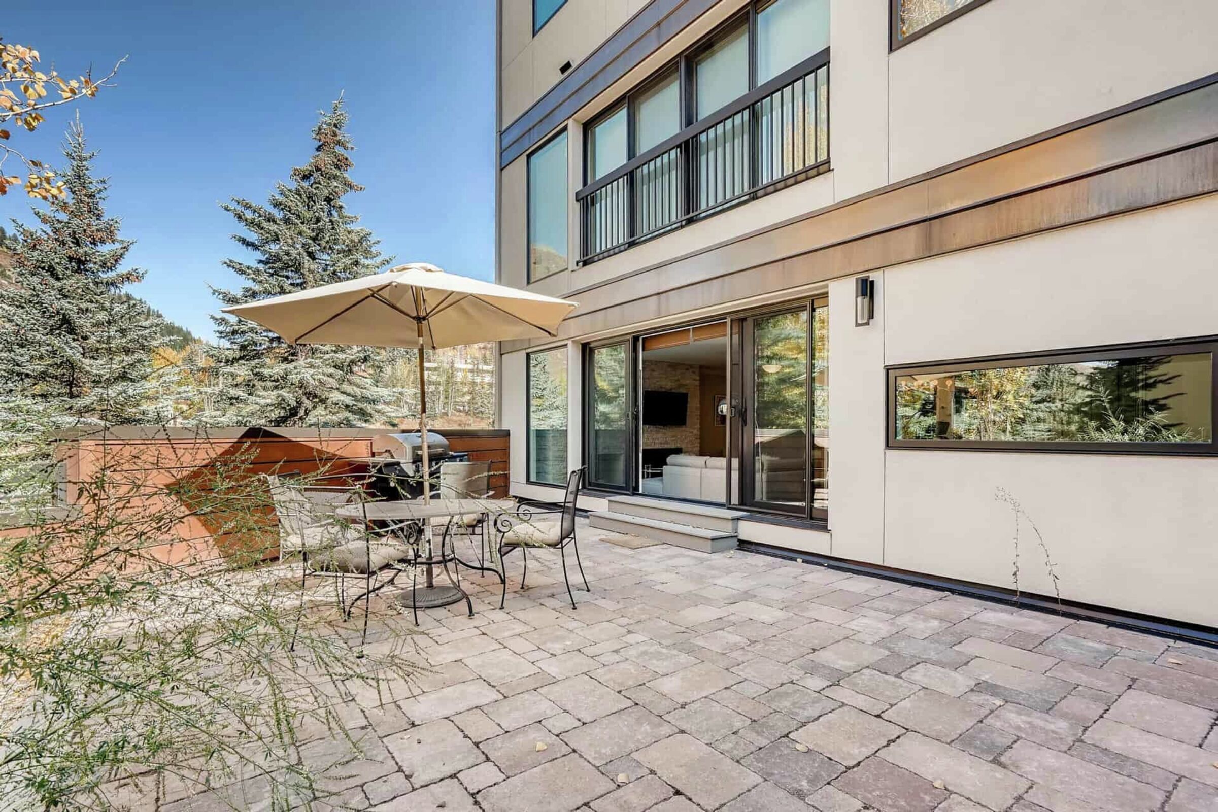 Balcony with BBQ