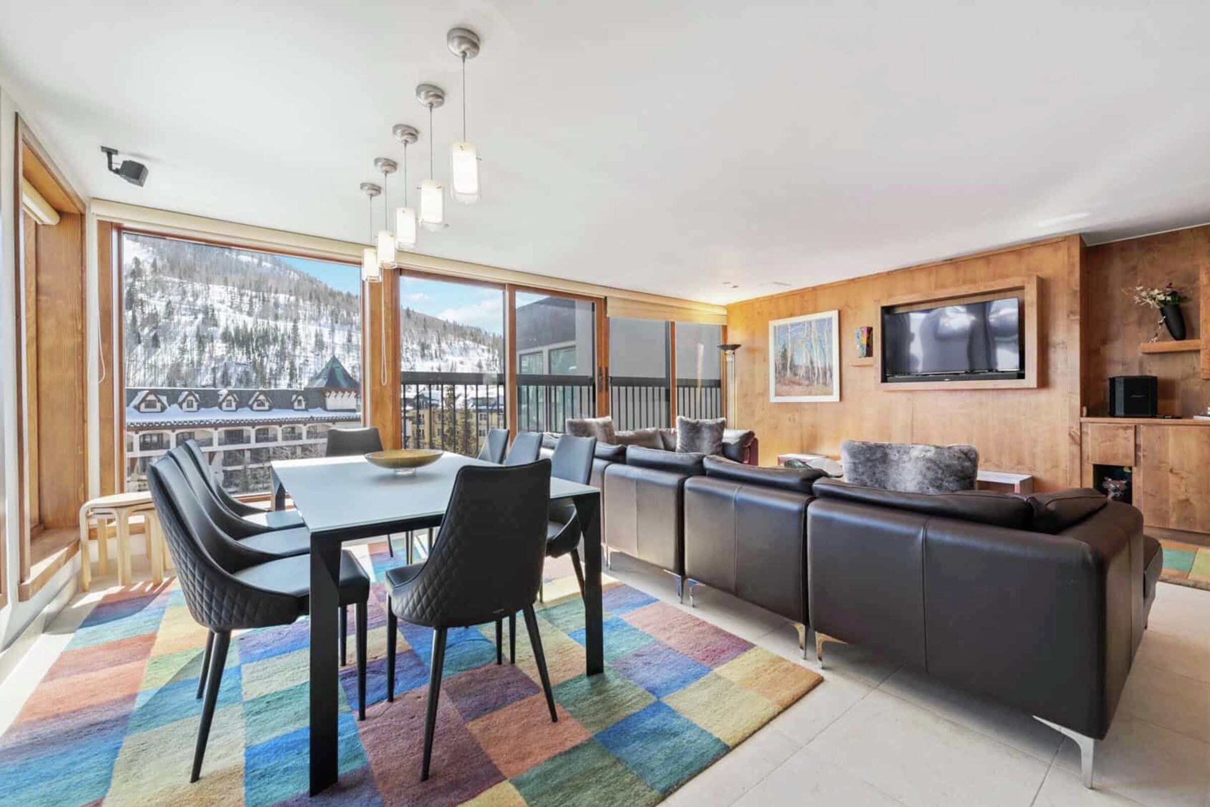 Dining Room & Living Room