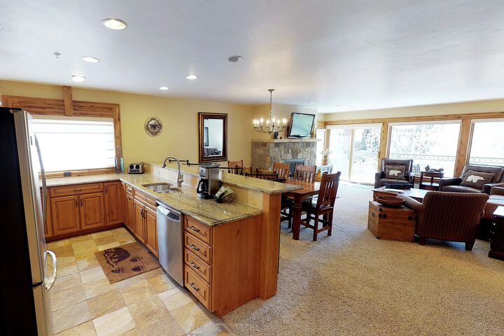 #302 - Kitchen & Living Area