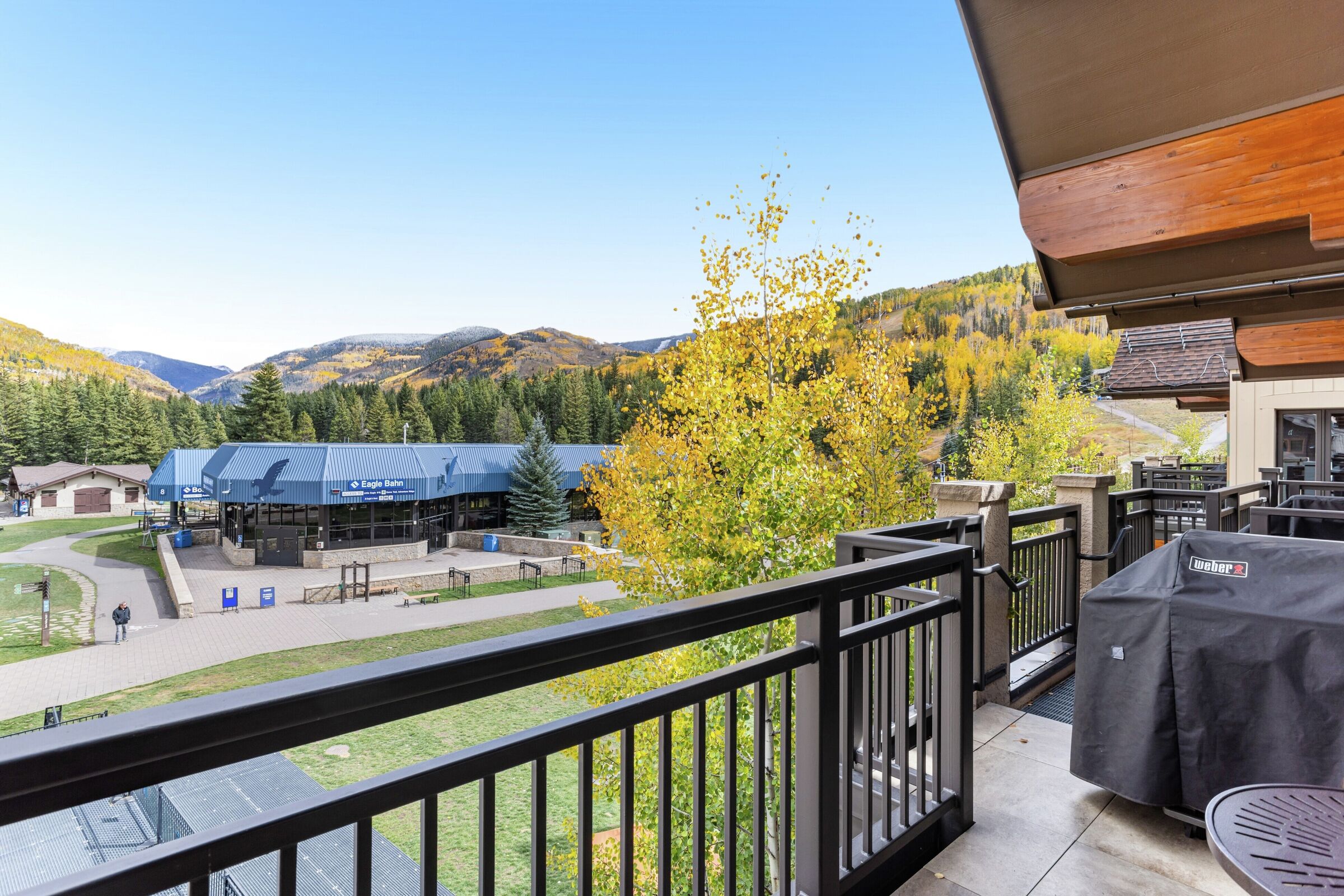 Balcony with BBQ