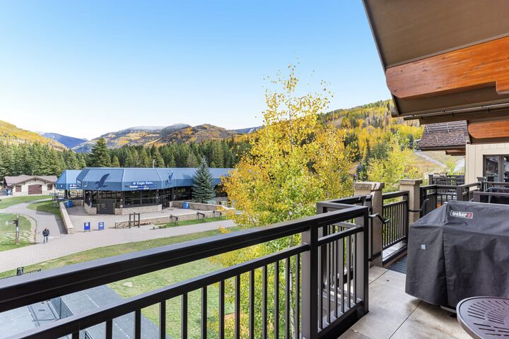 Balcony with BBQ