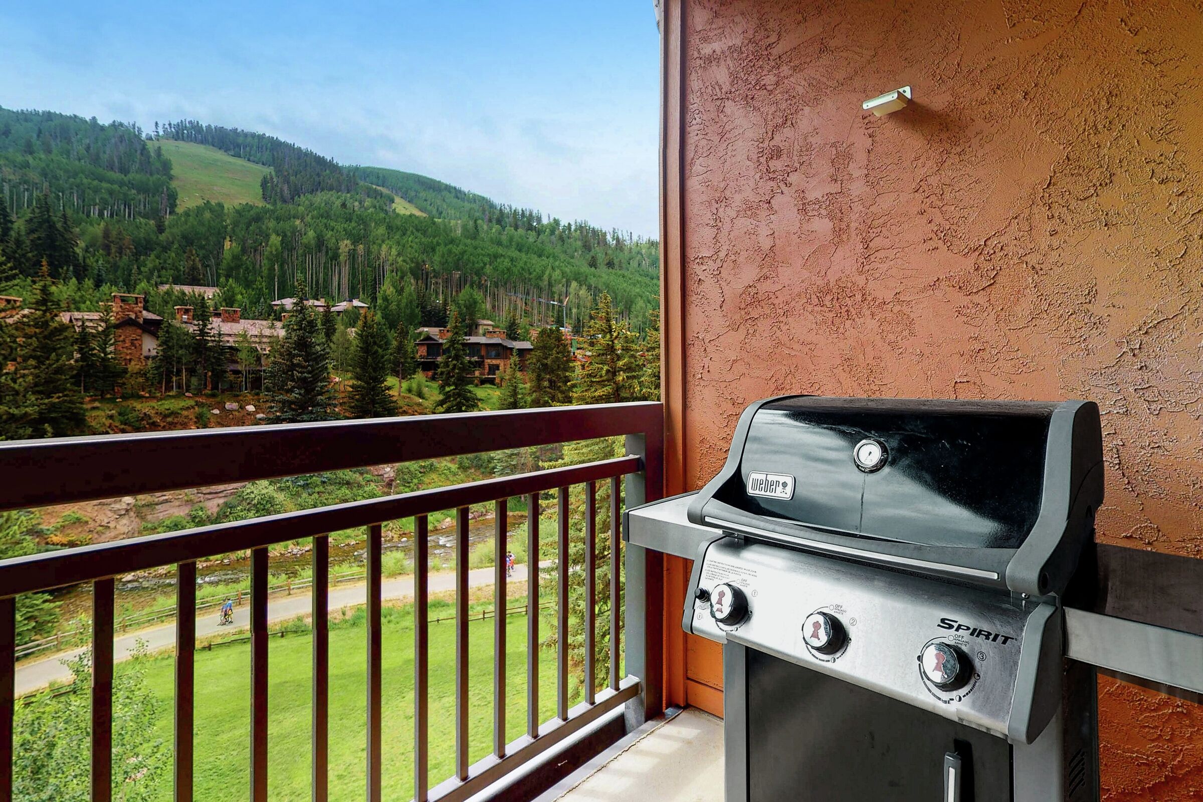 Balcony with BBQ
