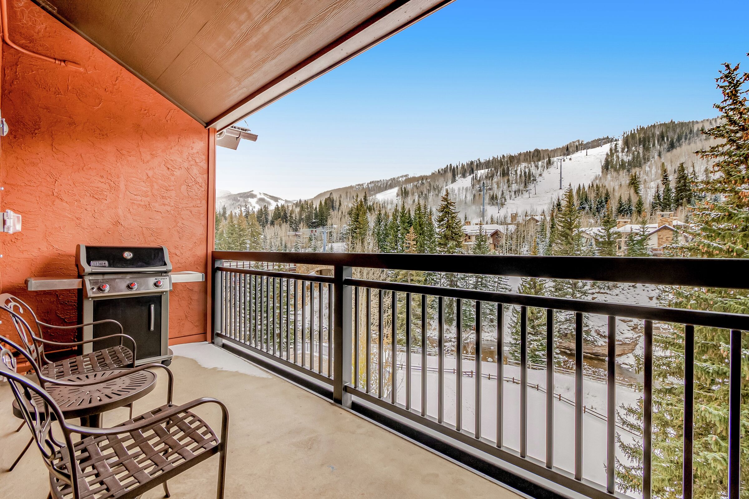 Balcony with BBQ