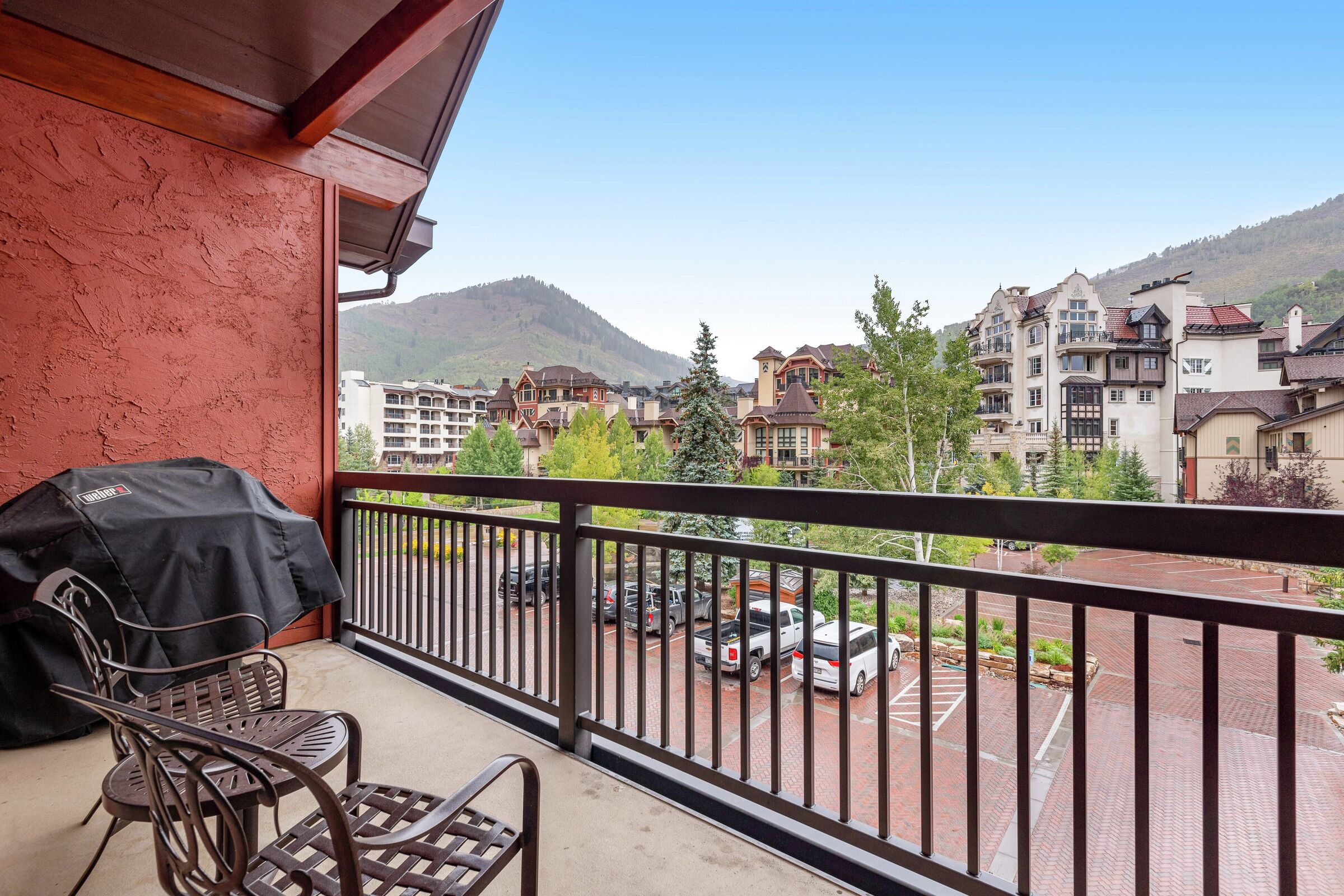Balcony with BBQ