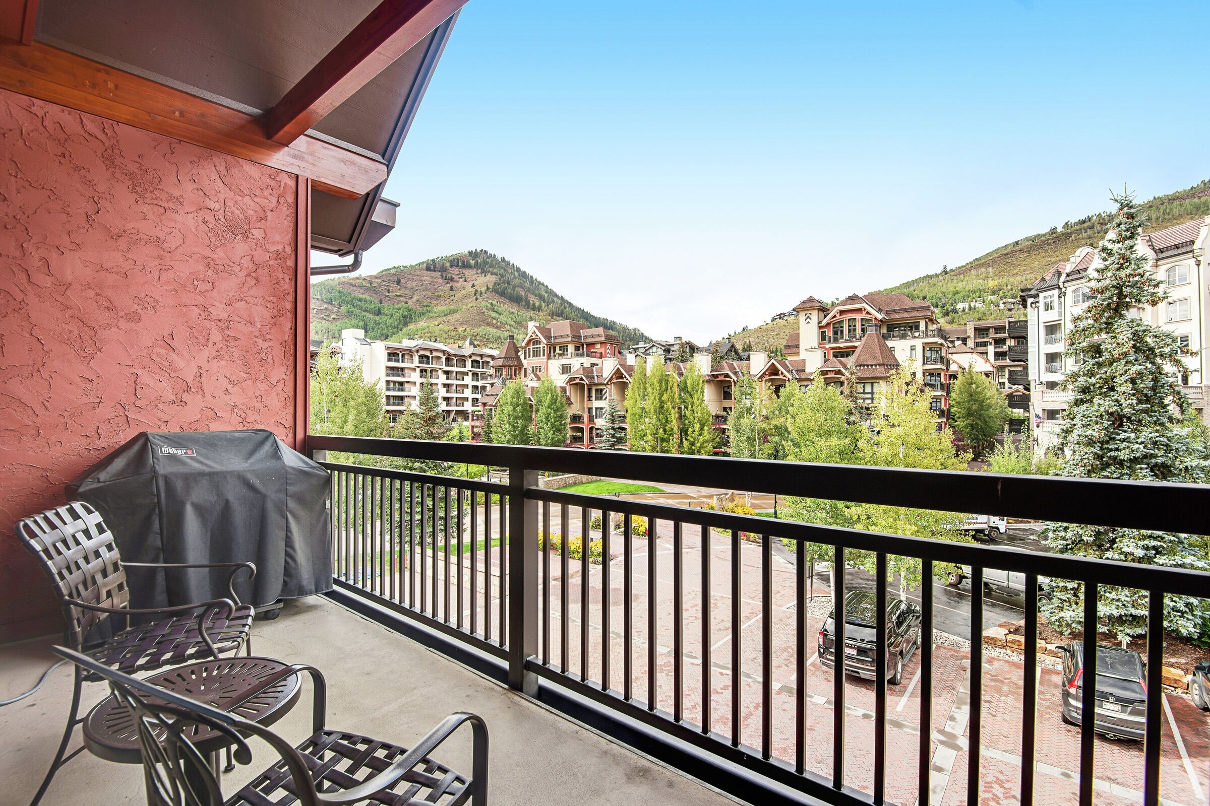 Balcony with BBQ