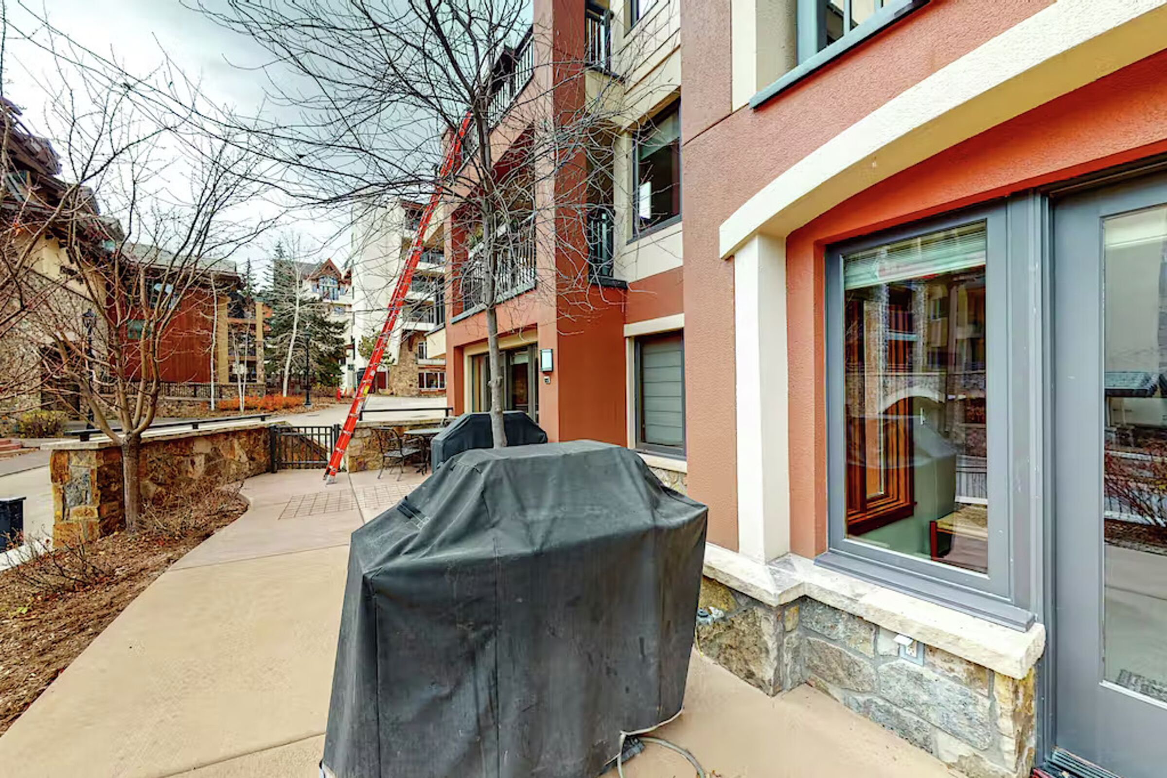 Patio with BBQ