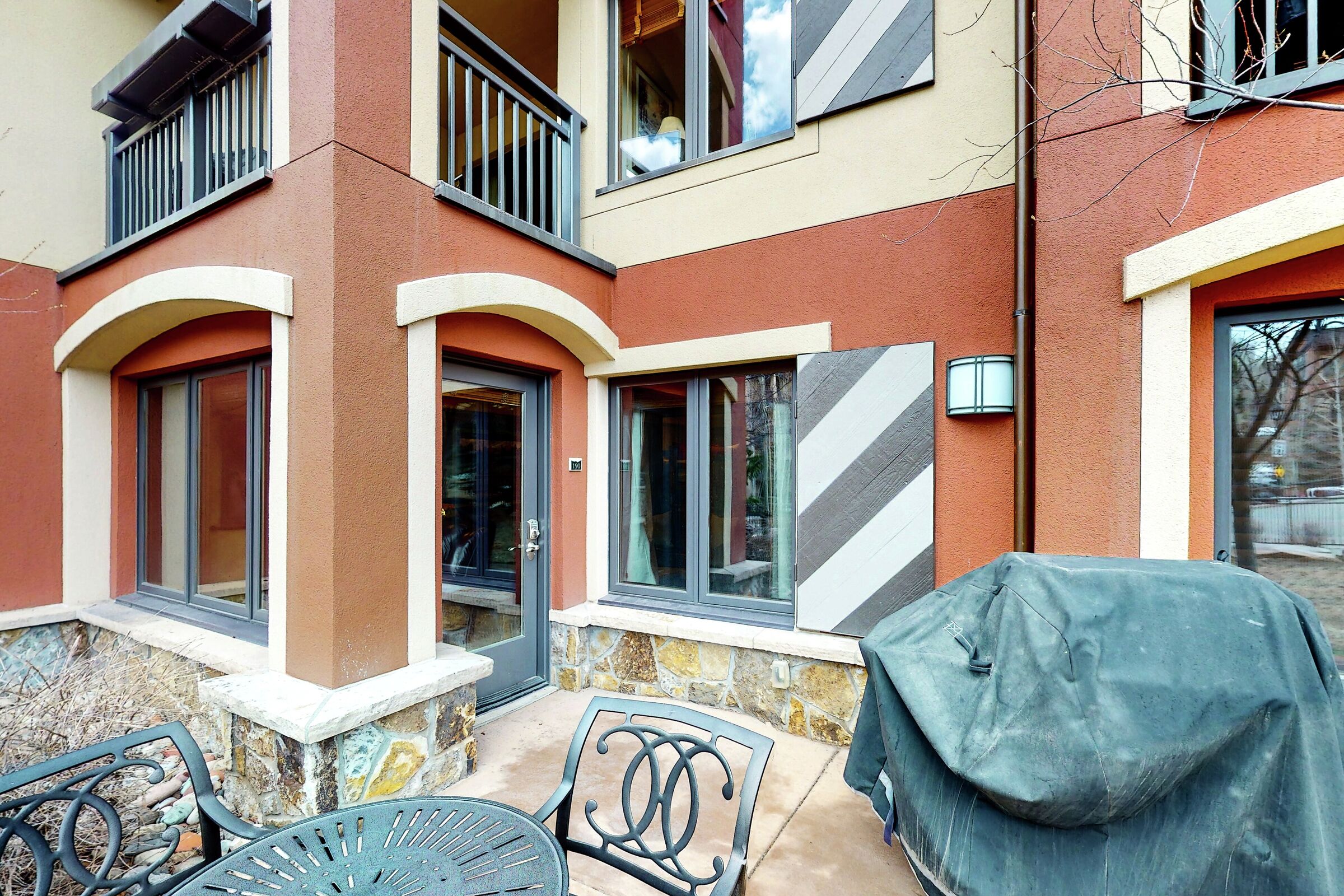 Patio with BBQ