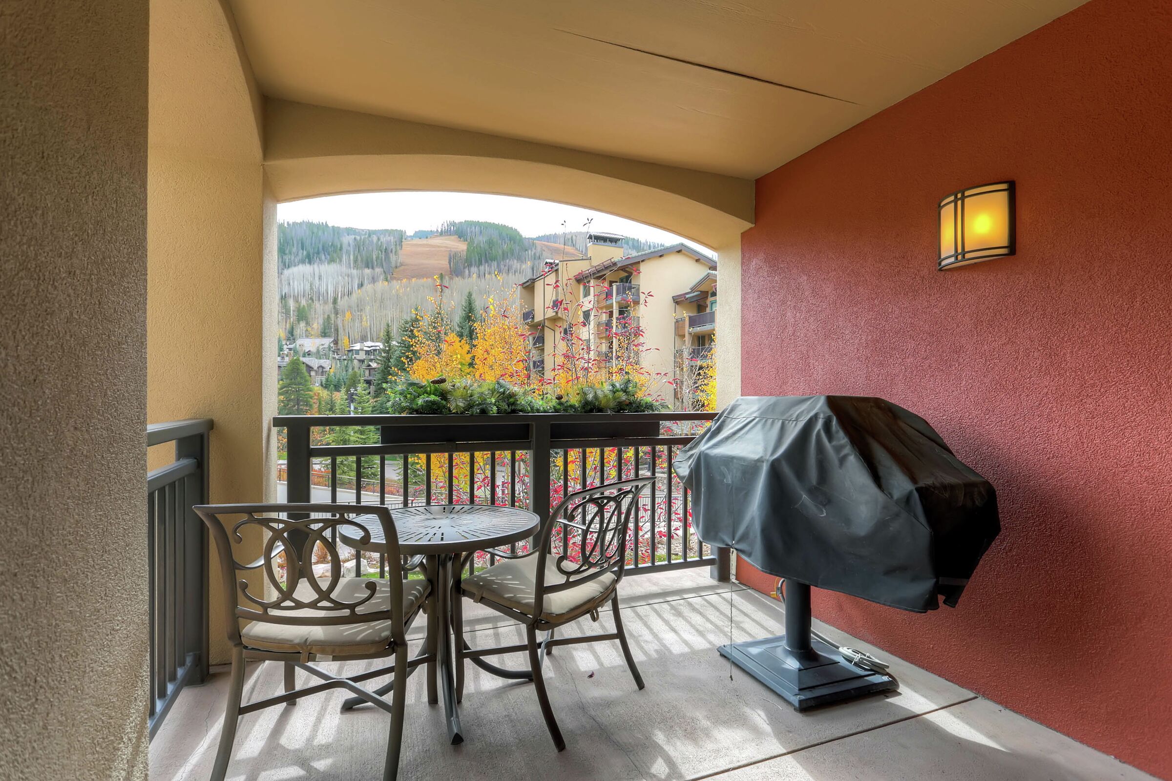 Balcony with BBQ