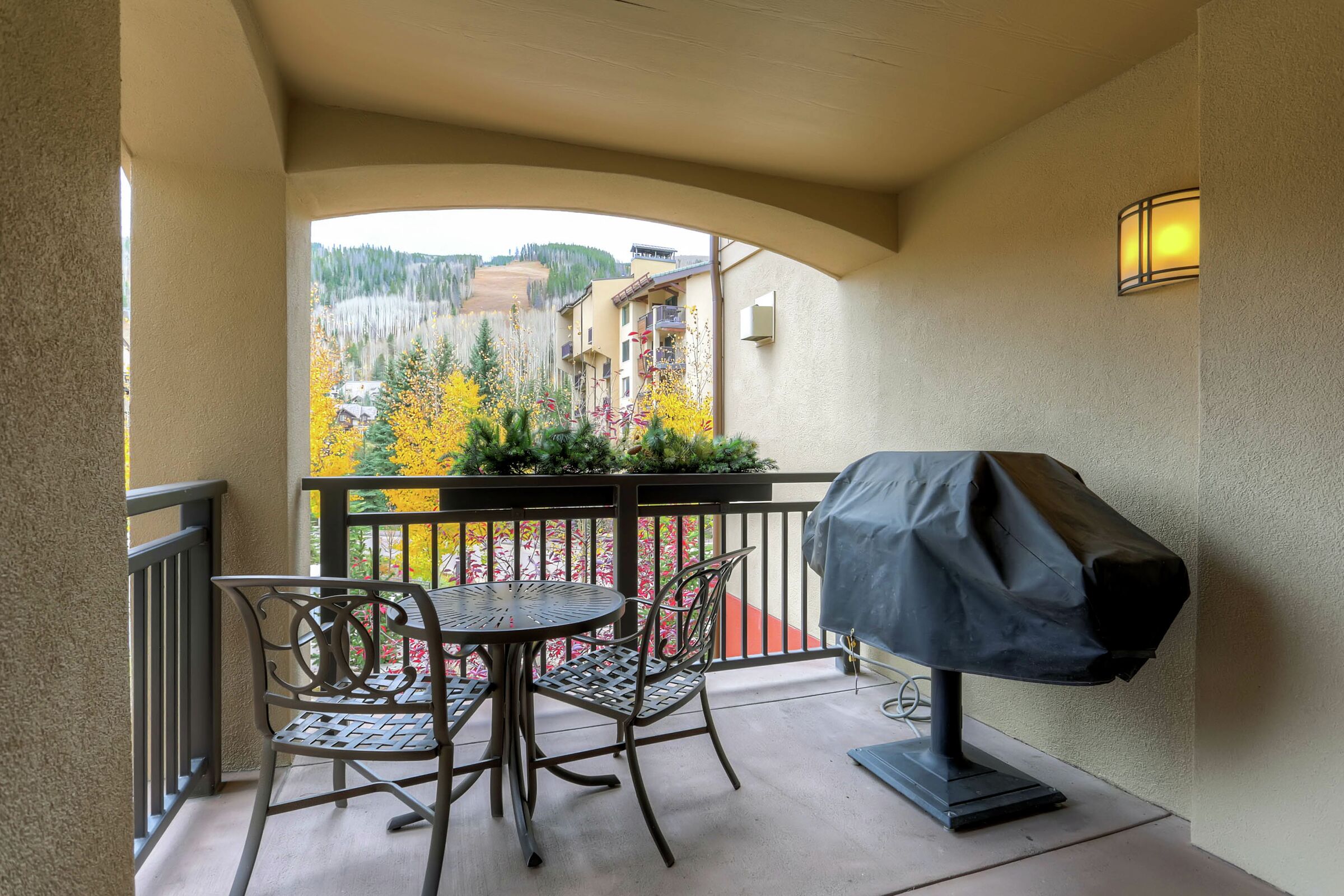 Balcony with BBQ
