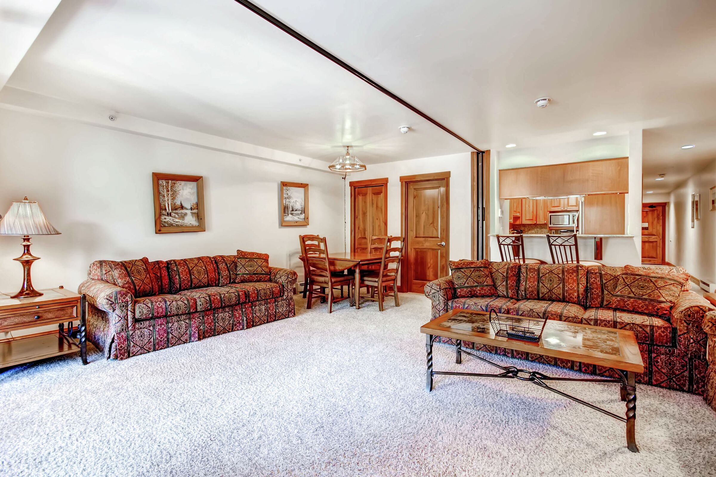 Living Room & Dining Room