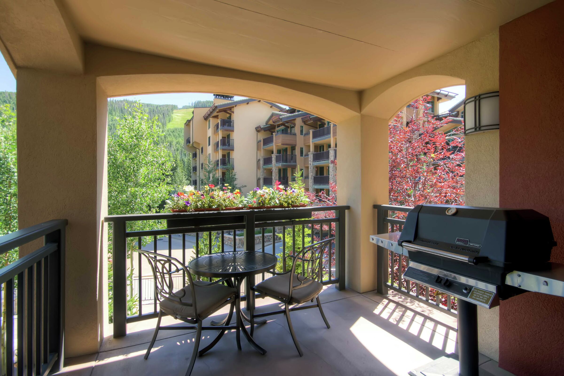 Balcony with BBQ
