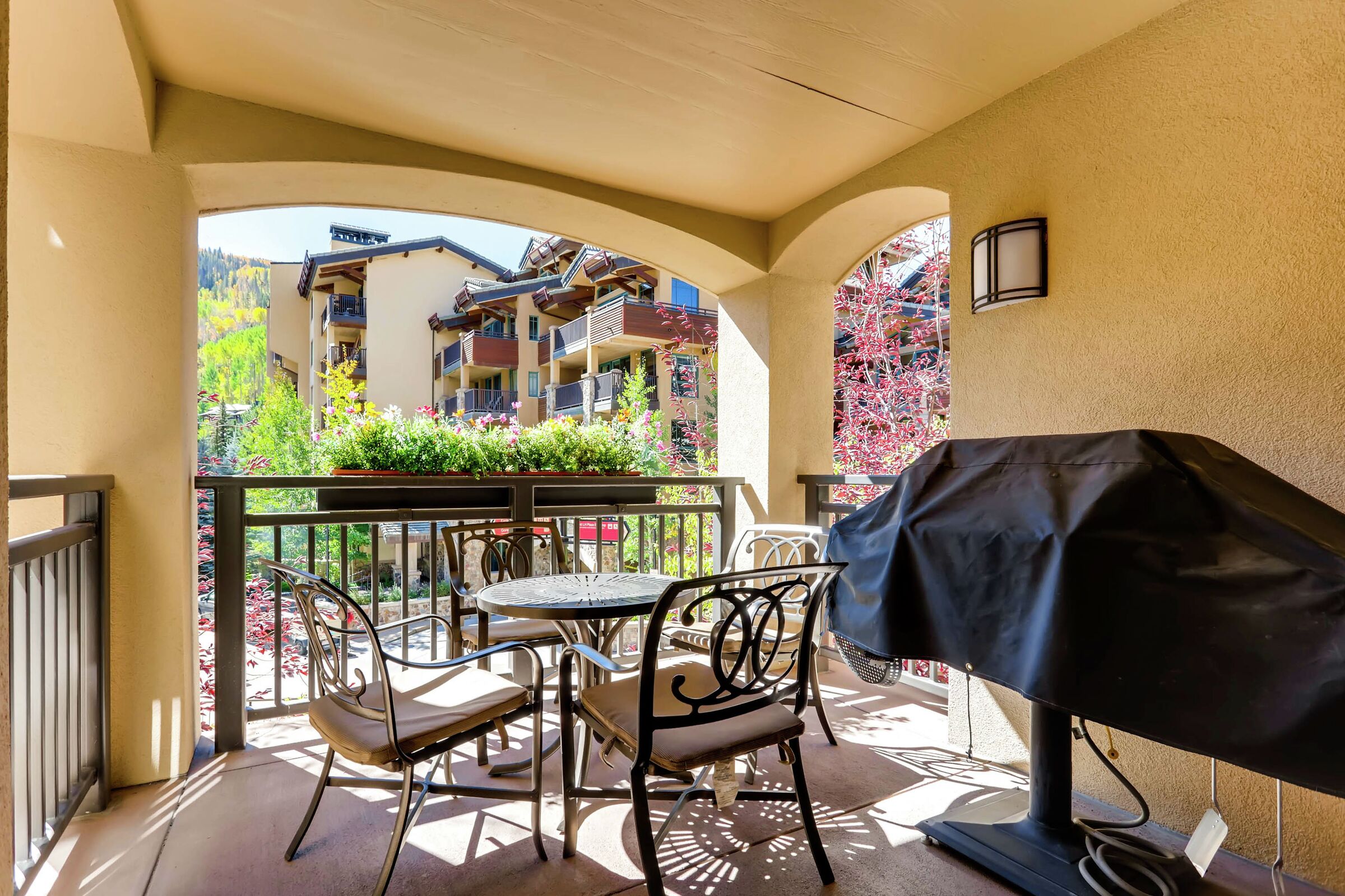 Balcony with BBQ