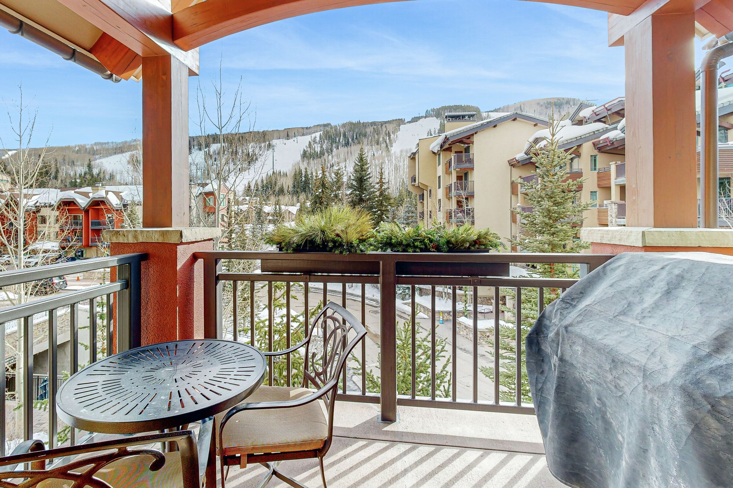 Balcony with BBQ