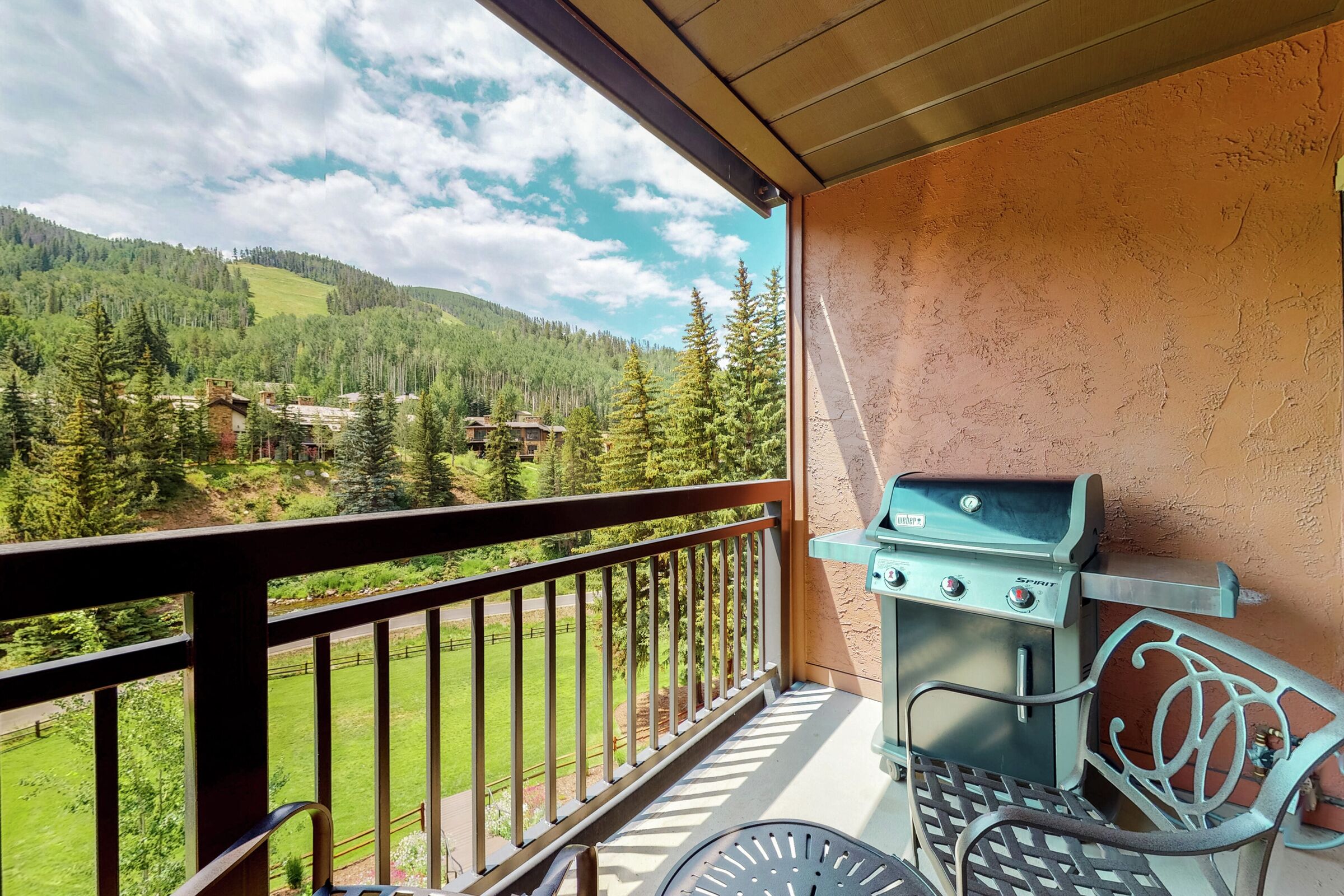 Balcony with BBQ