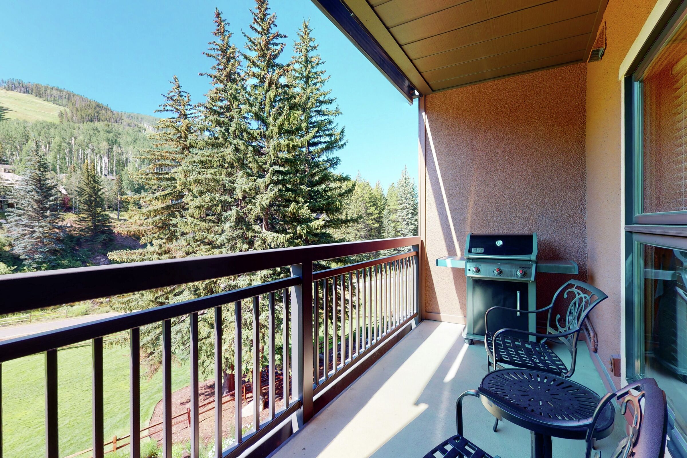 Balcony with BBQ