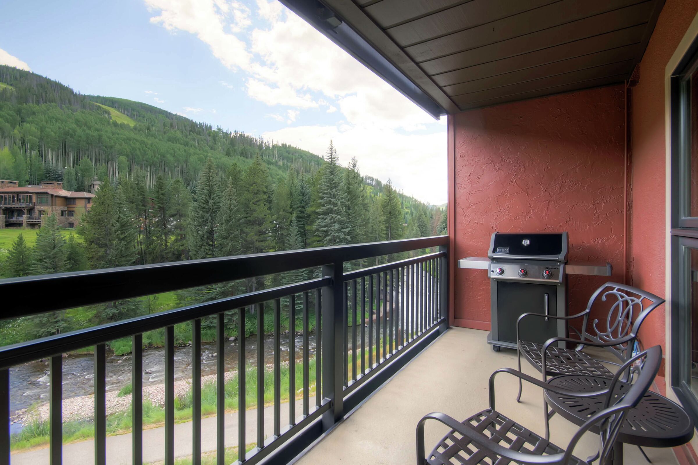 Balcony with BBQ
