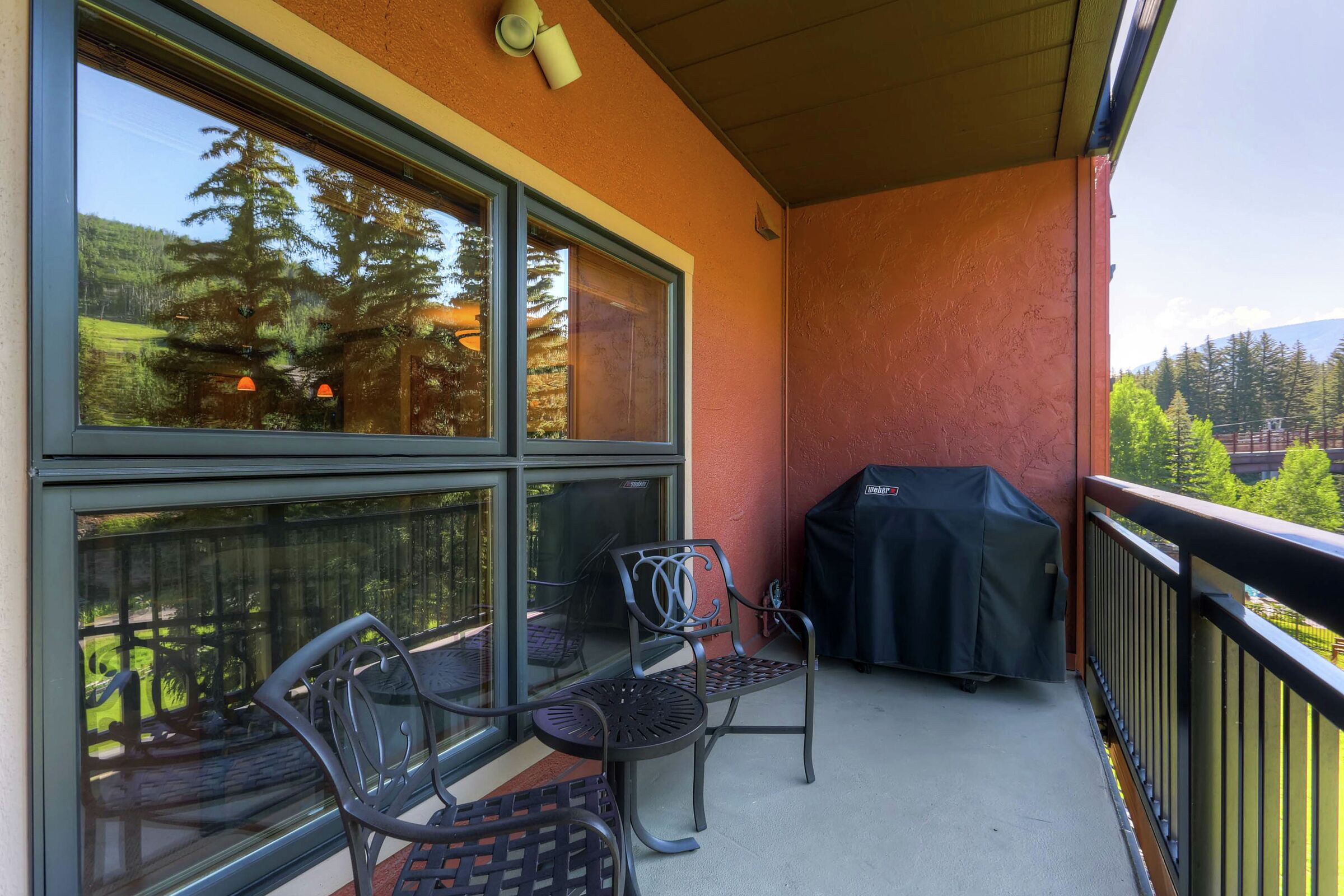 Balcony with BBQ