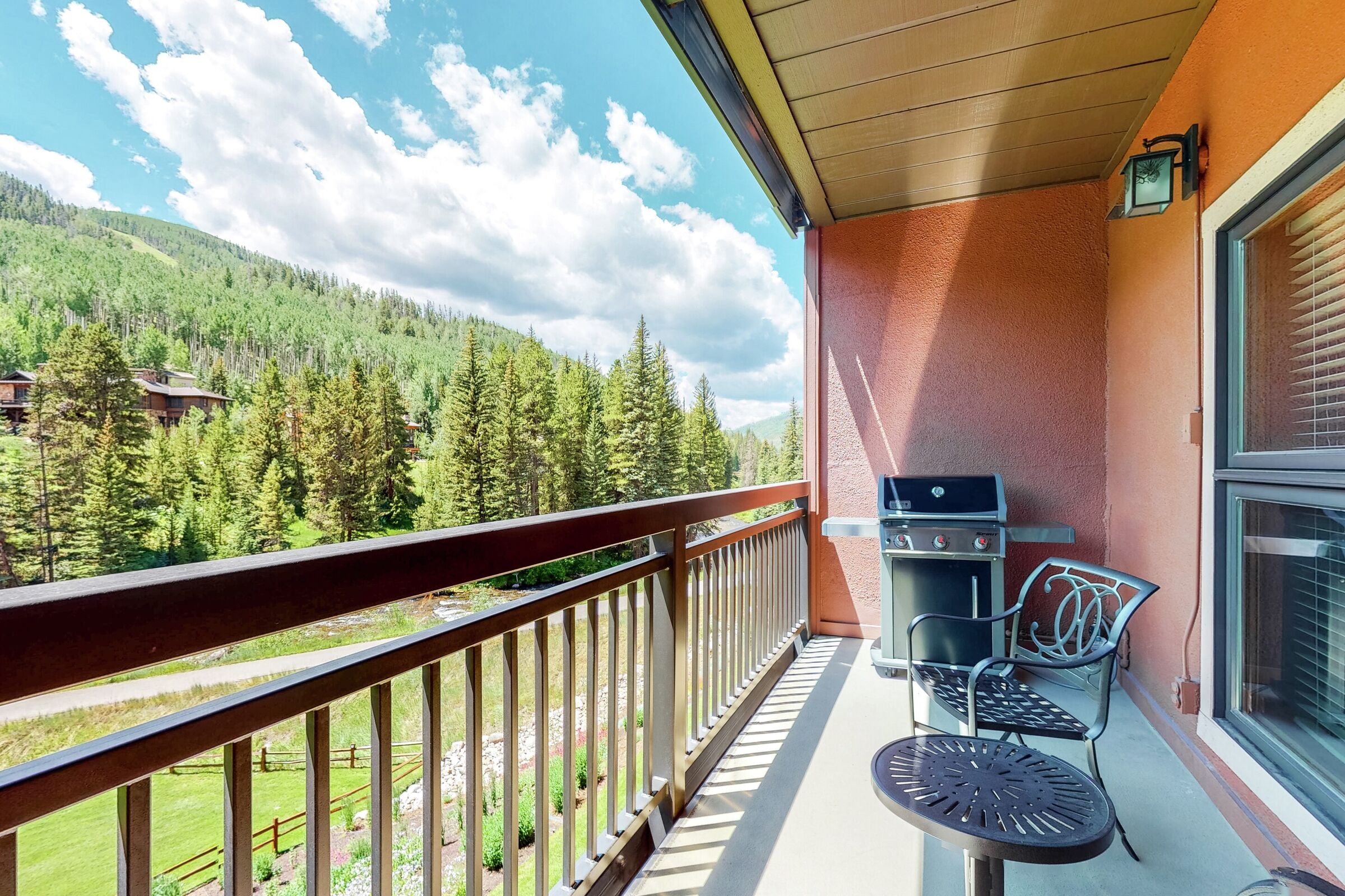 Balcony with BBQ