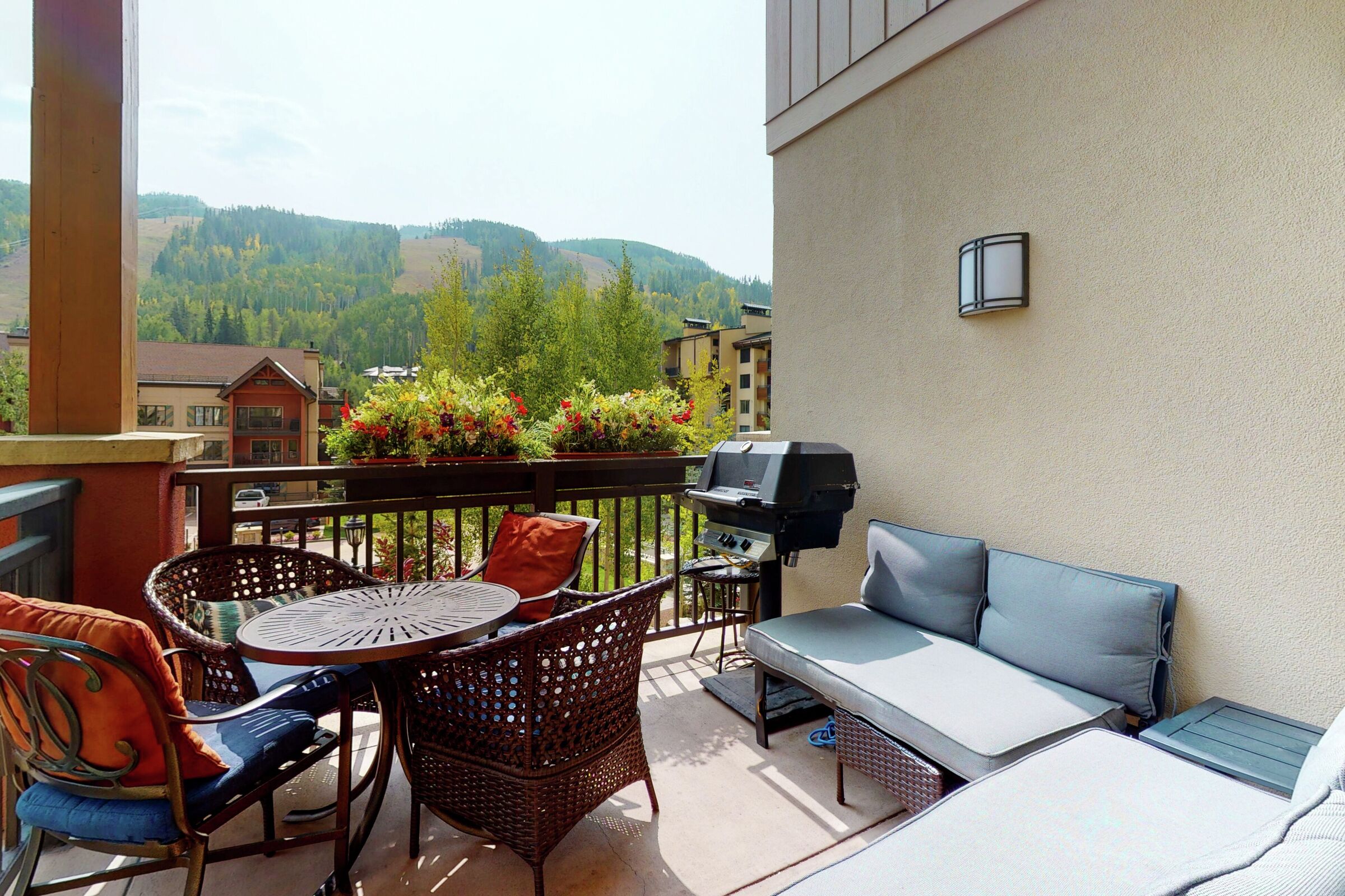 Balcony with BBQ